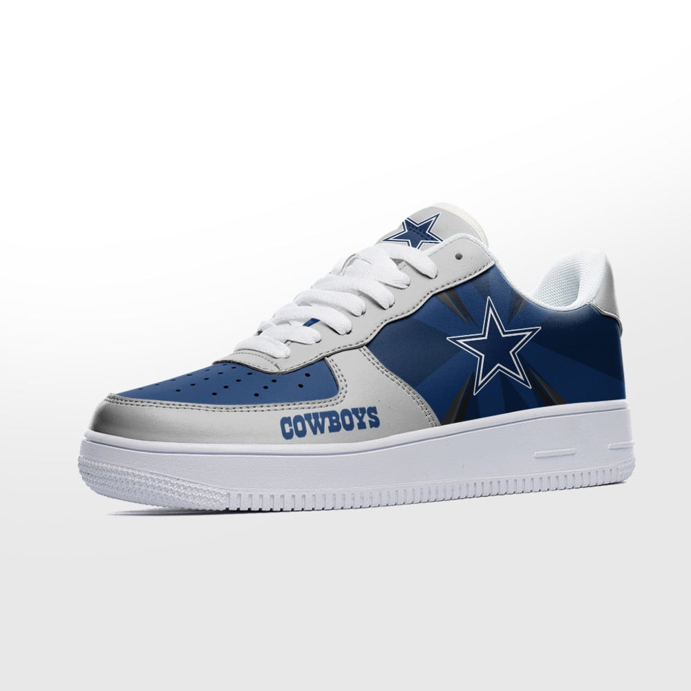 Dallas Cowboys NFL Air Low-Top Sneakers Shoes Comfortable For Men And Women Printed Full Size - Image 2