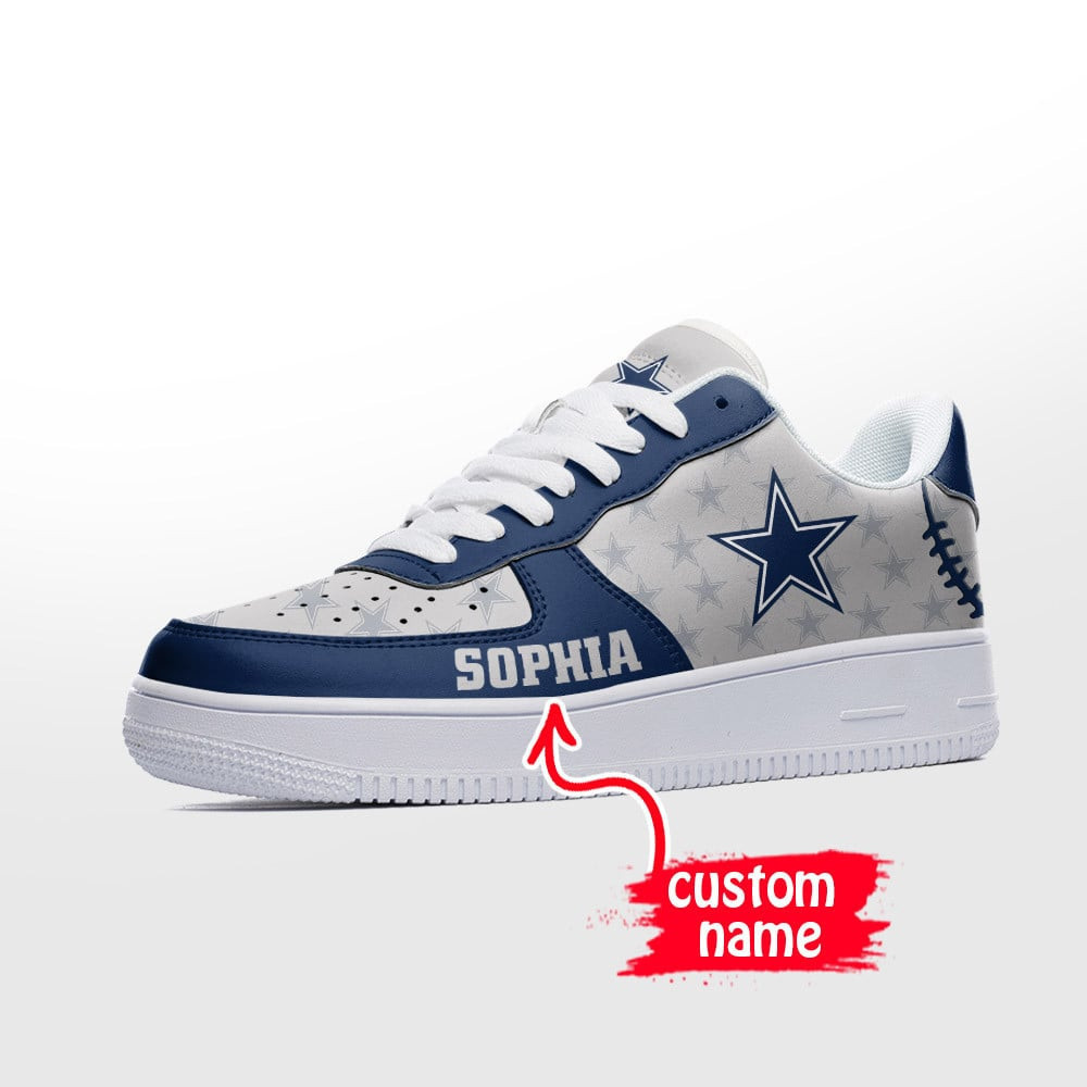 Dallas Cowboys NFL Air Low-Top Sneakers Shoes Comfortable For Men And Women Printed Full Size - Image 2