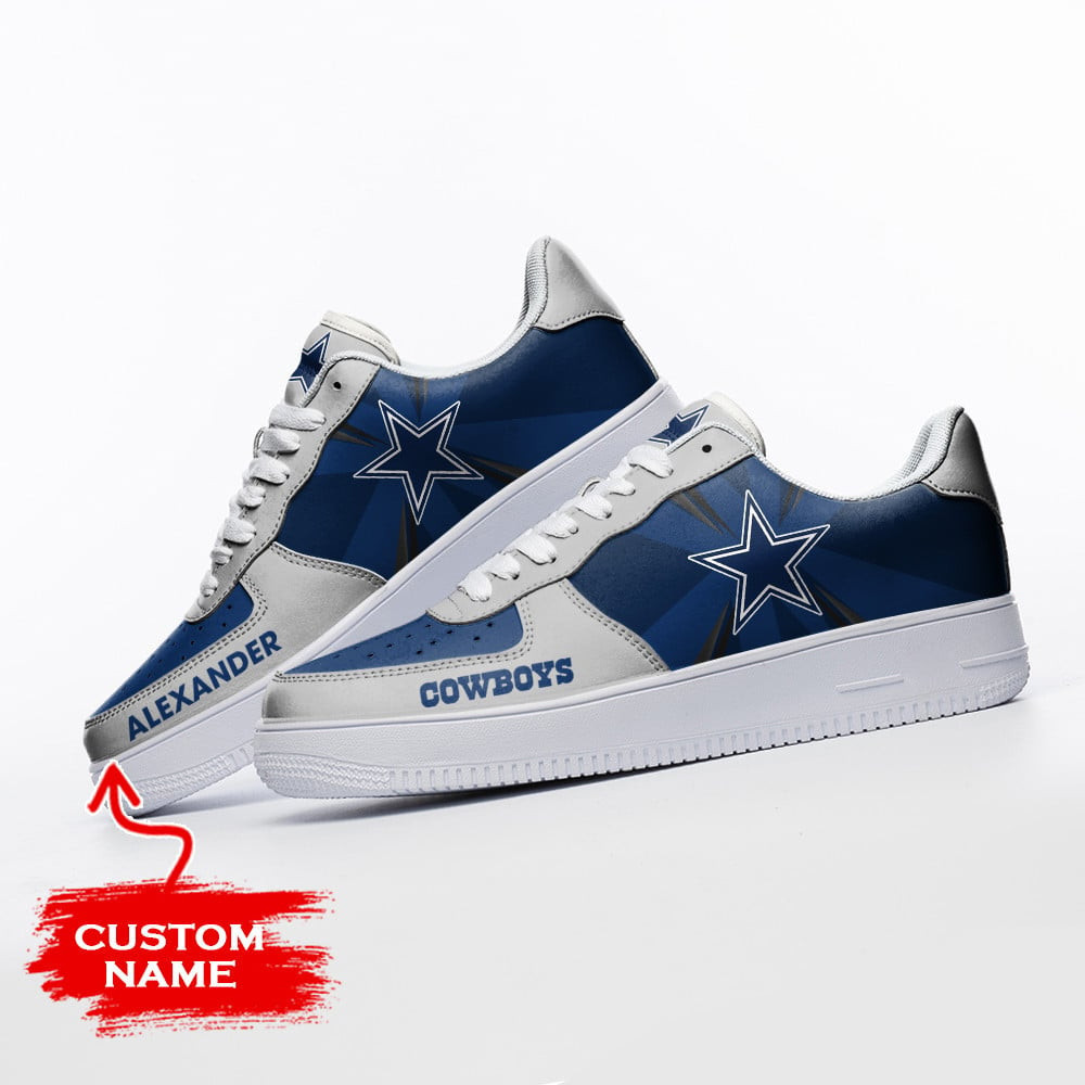 Dallas Cowboys NFL Air Low-Top Sneakers Shoes Comfortable For Men And Women Printed Full Size - Image 3