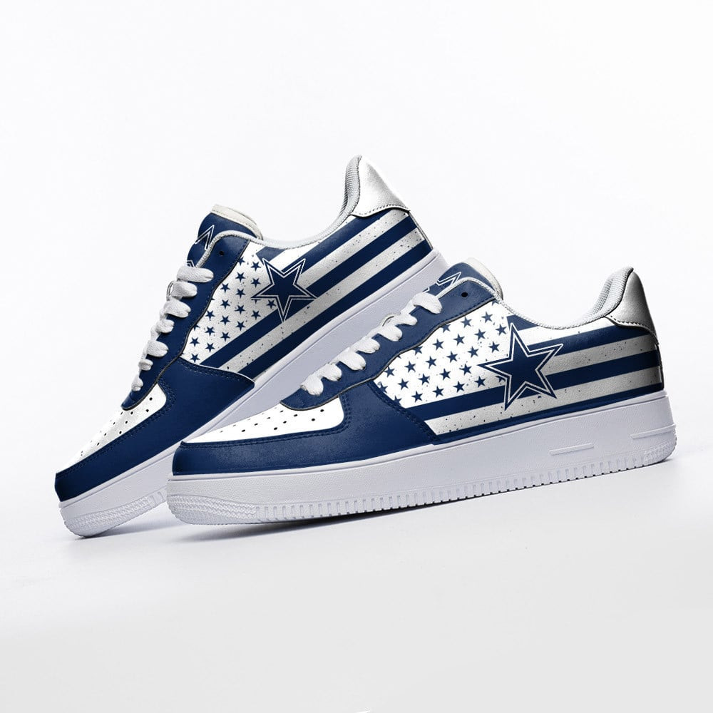 Dallas Cowboys NFL Air Low-Top Sneakers Shoes Comfortable For Men And Women Printed Full Size - Image 3