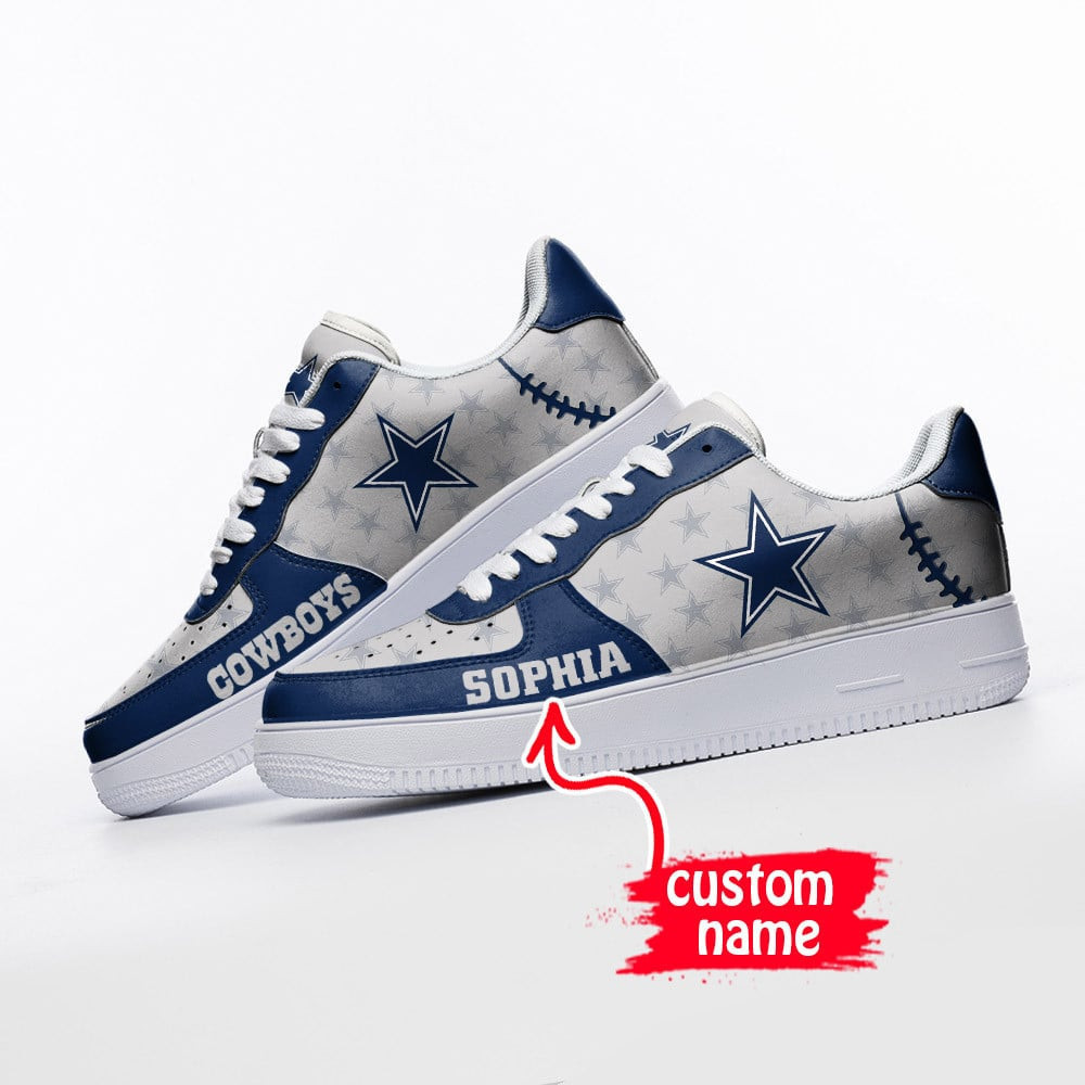 Dallas Cowboys NFL Air Low-Top Sneakers Shoes Comfortable For Men And Women Printed Full Size - Image 3