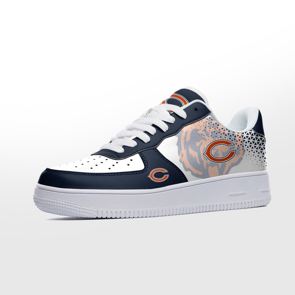 Chicago Bears NFL Air Low-Top Sneakers Shoes Comfortable For Men And Women Printed Full Size - Image 2
