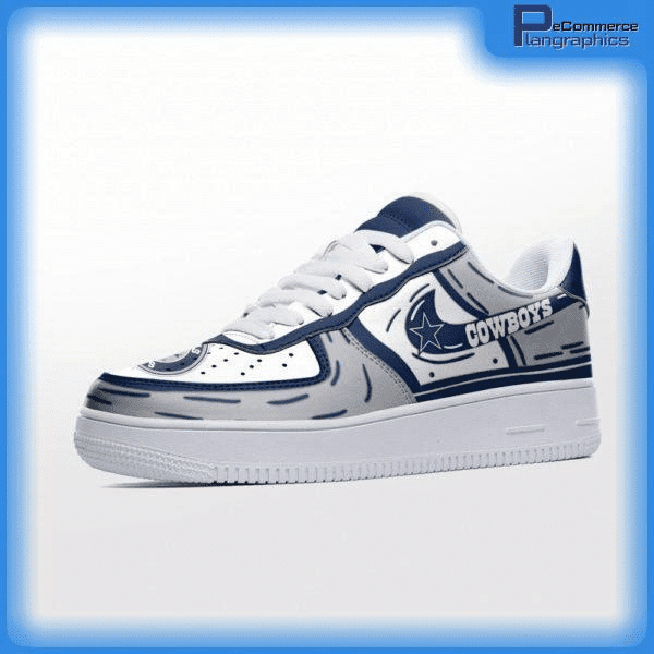 Dallas Cowboys NFL Air Low-Top Sneakers Shoes Comfortable For Men And Women Printed Full Size - Image 3