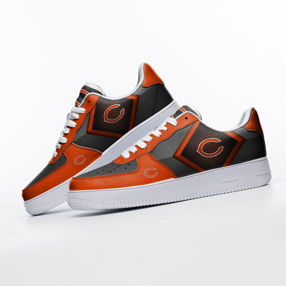 Chicago Bears NFL Air Low-Top Sneakers Shoes Comfortable For Men And Women Printed Full Size - Image 3
