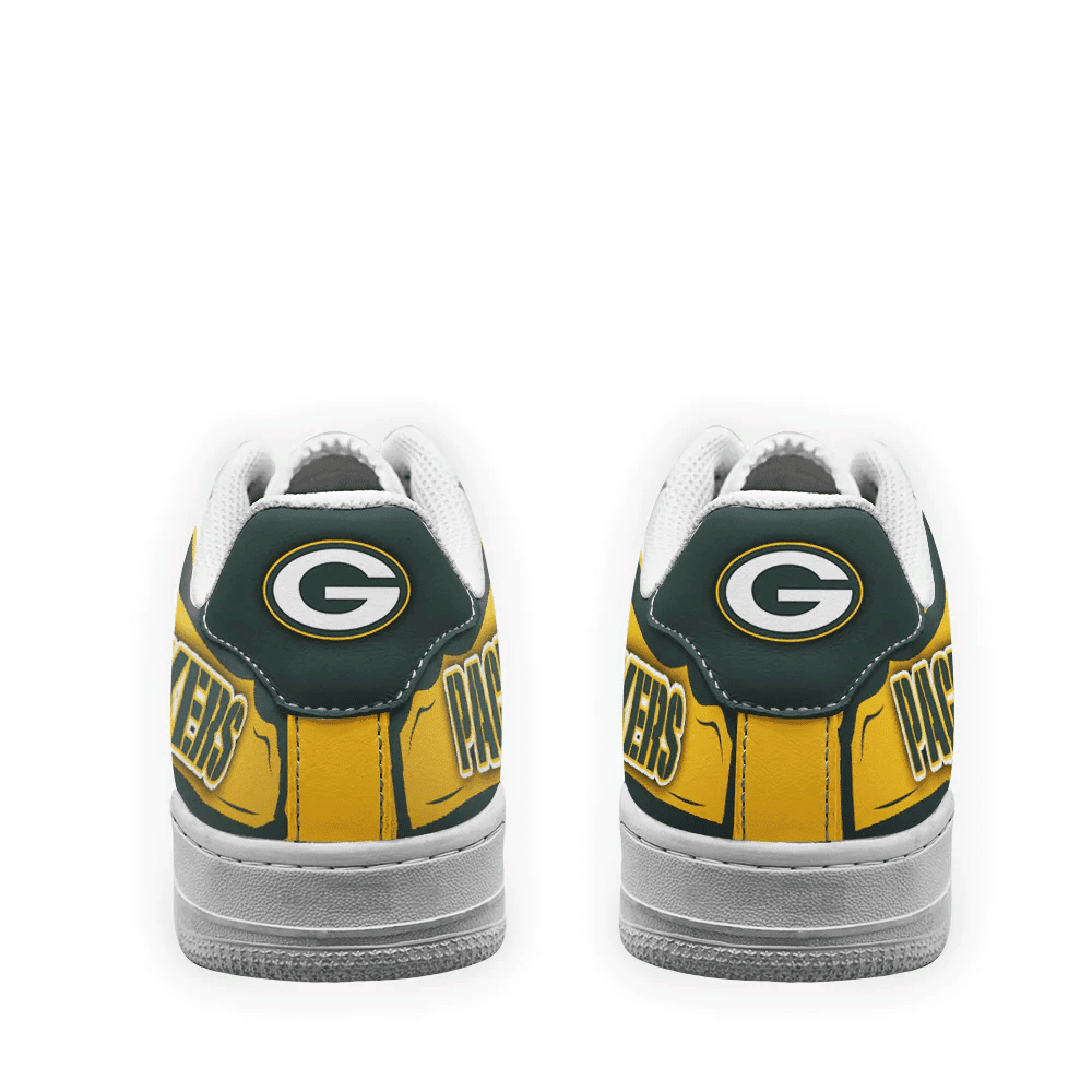 Green Bay Packers NFL Air Low-Top Sneakers Shoes Comfortable For Men And Women Printed Full Size - Image 3