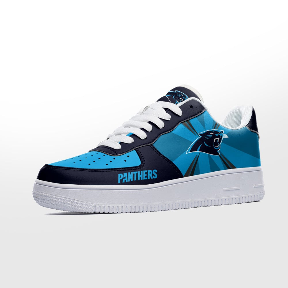 Carolina Panthers NFL Air Low-Top Sneakers Shoes Comfortable For Men And Women Printed Full Size - Image 2