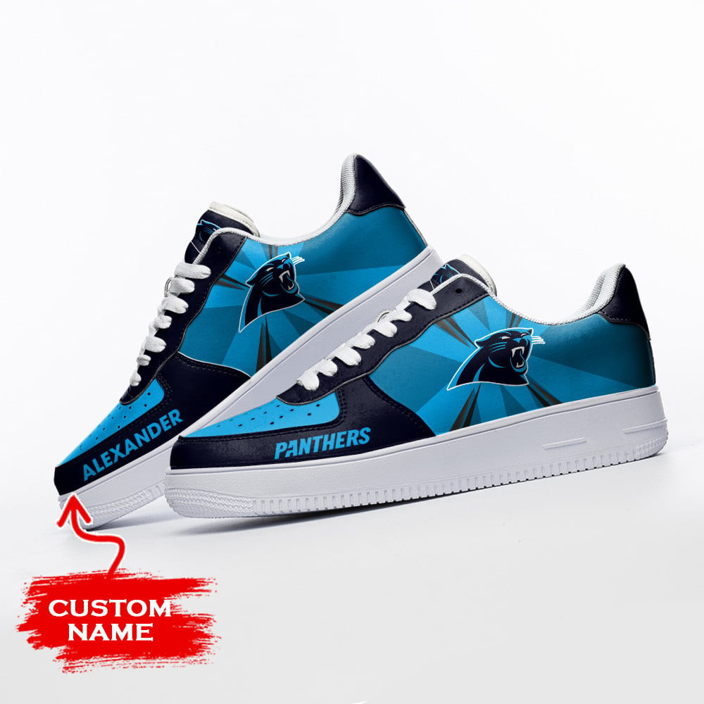 Carolina Panthers NFL Air Low-Top Sneakers Shoes Comfortable For Men And Women Printed Full Size - Image 3