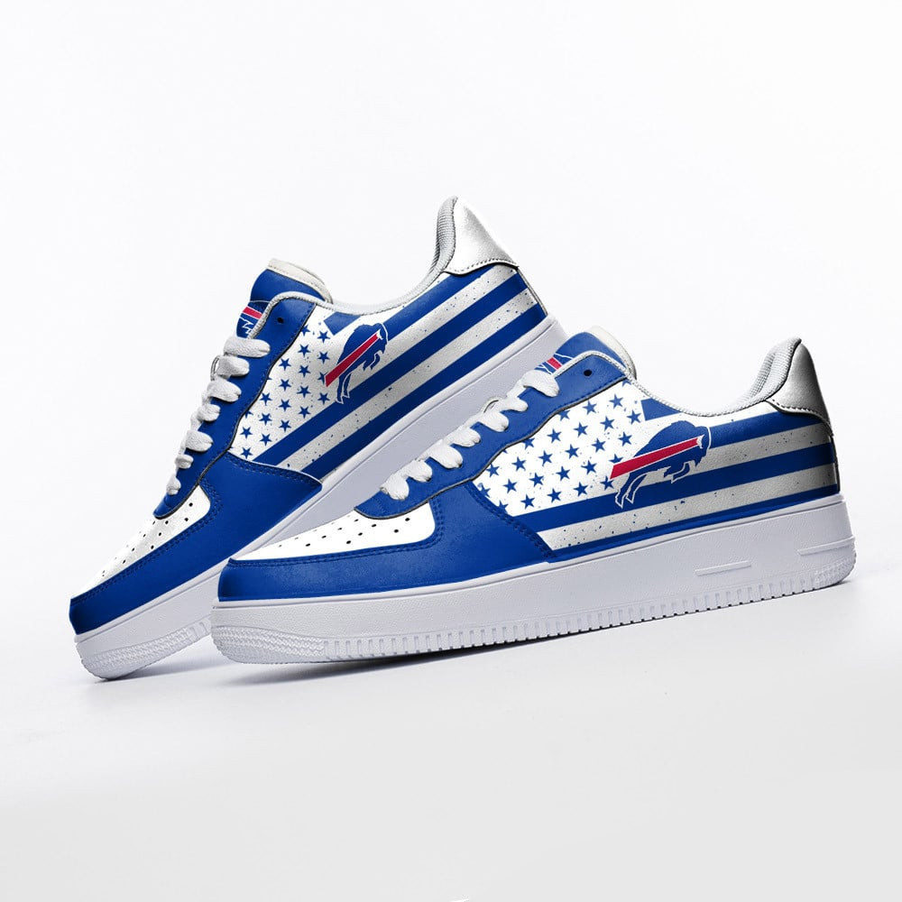 Buffalo Bills NFL Air Low-Top Sneakers Shoes Comfortable For Men And Women Printed Full Size - Image 3