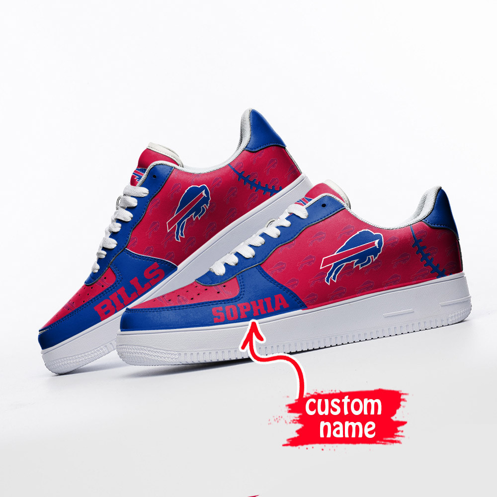Buffalo Bills NFL Air Low-Top Sneakers Shoes Comfortable For Men And Women Printed Full Size - Image 3