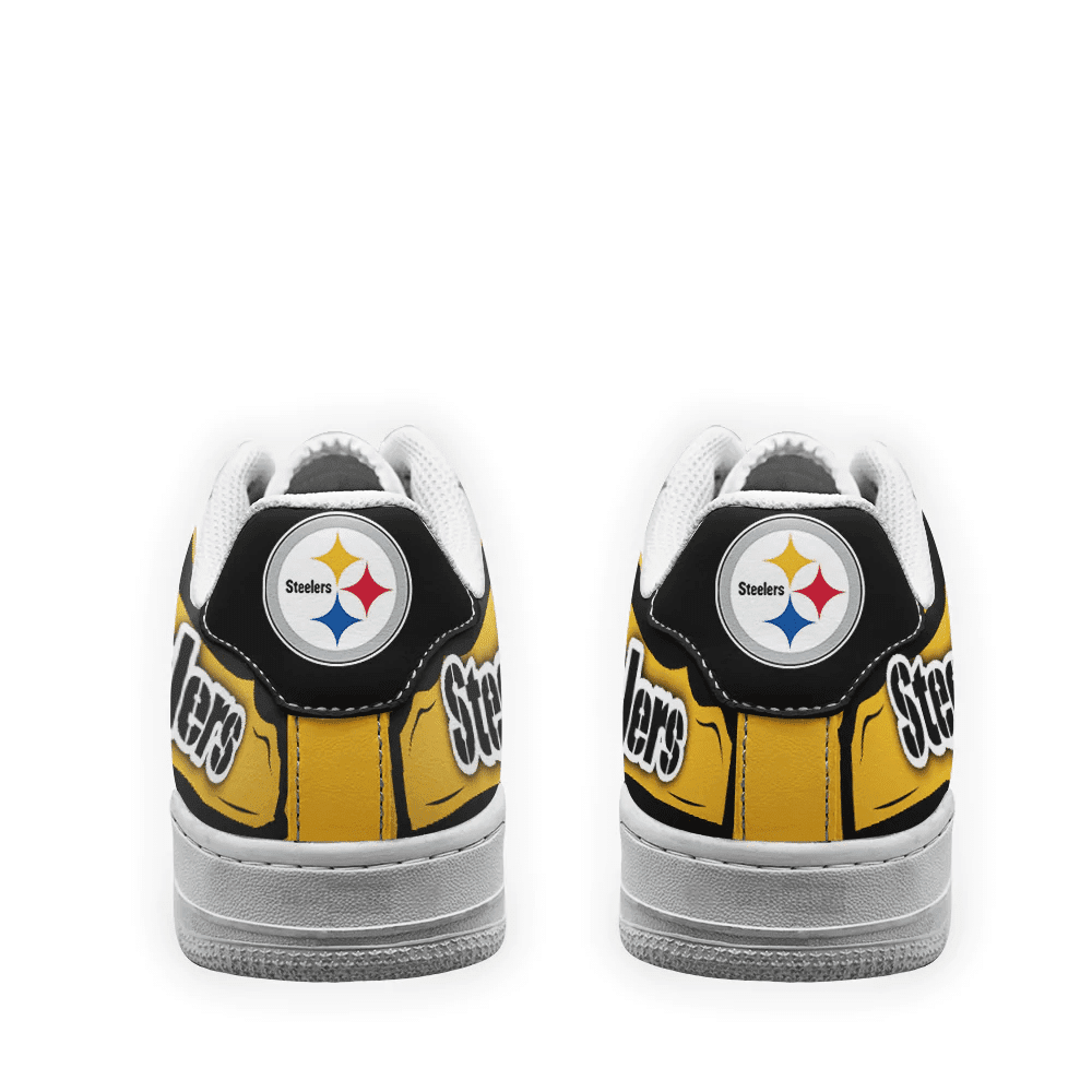 Pittsburgh Steelers NFL Air Low-Top Sneakers Shoes Comfortable For Men And Women Printed Full Size - Image 3