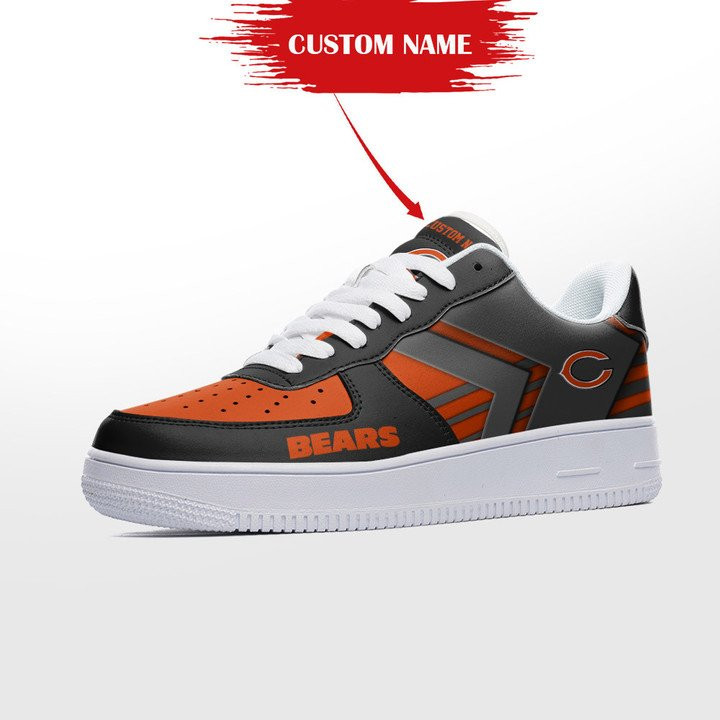 Chicago Bears NFL Air Low-Top Sneakers Shoes Comfortable For Men And Women Printed Full Size - Image 3