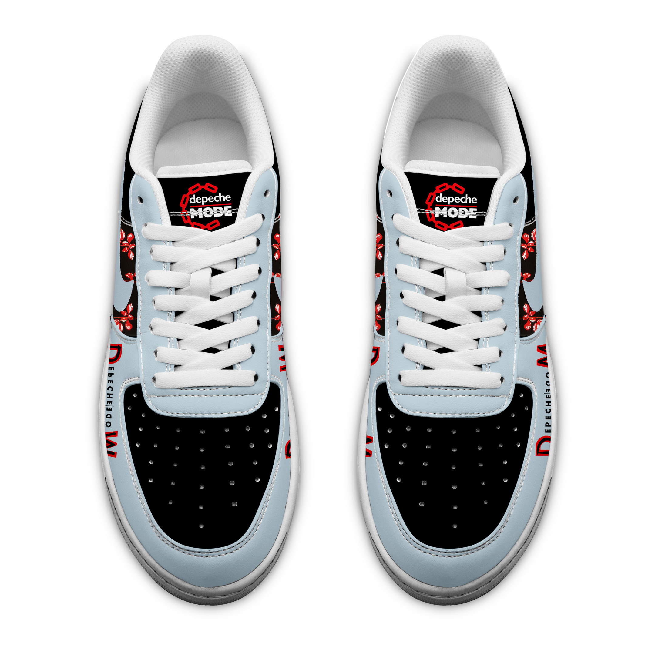 Depeche Mode Air Low-Top Sneakers Shoes Comfortable For Men And Women Printed Full Size - Image 3