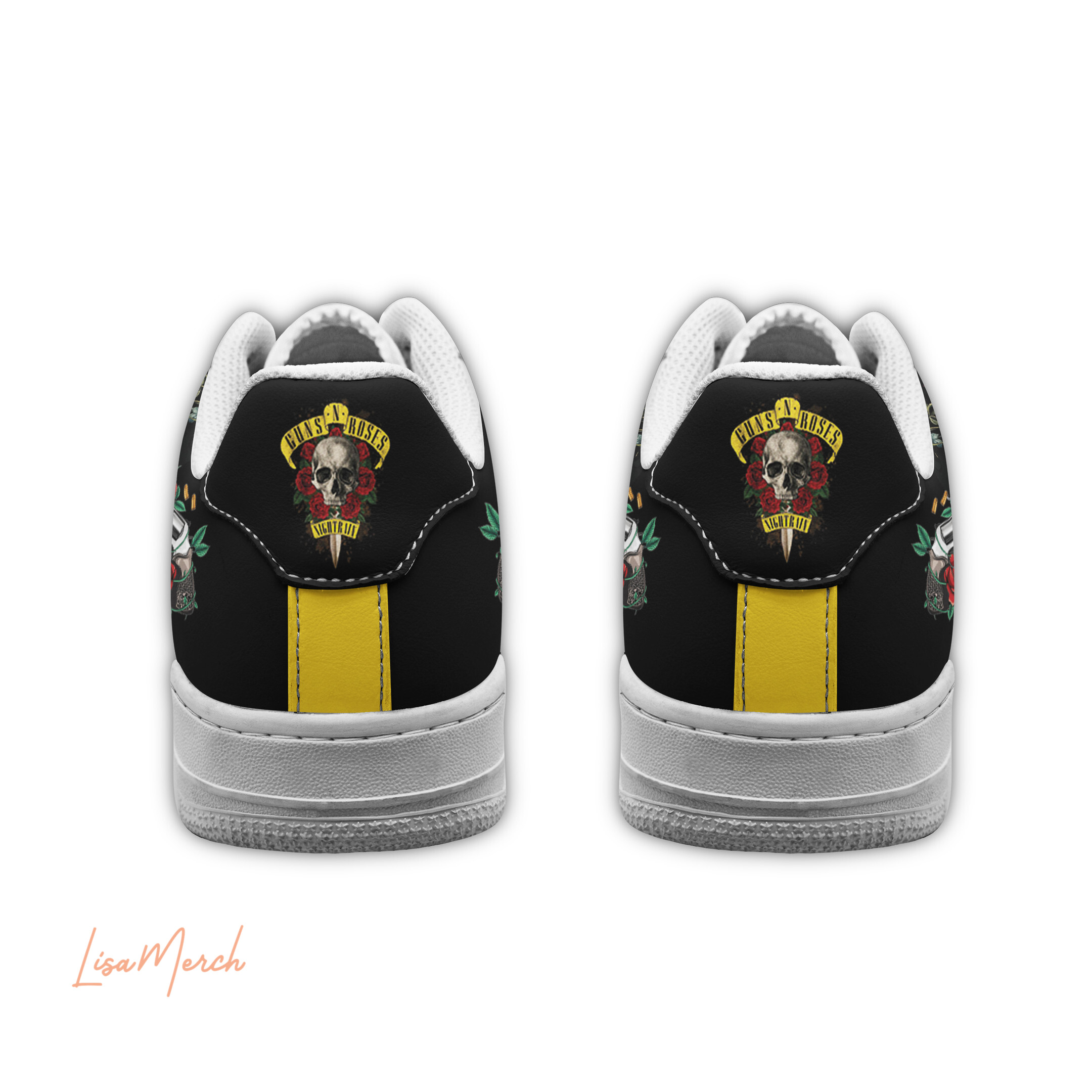 Guns Ne Roses Air Low-Top Sneakers Shoes Comfortable For Men And Women Printed Full Size - Image 2