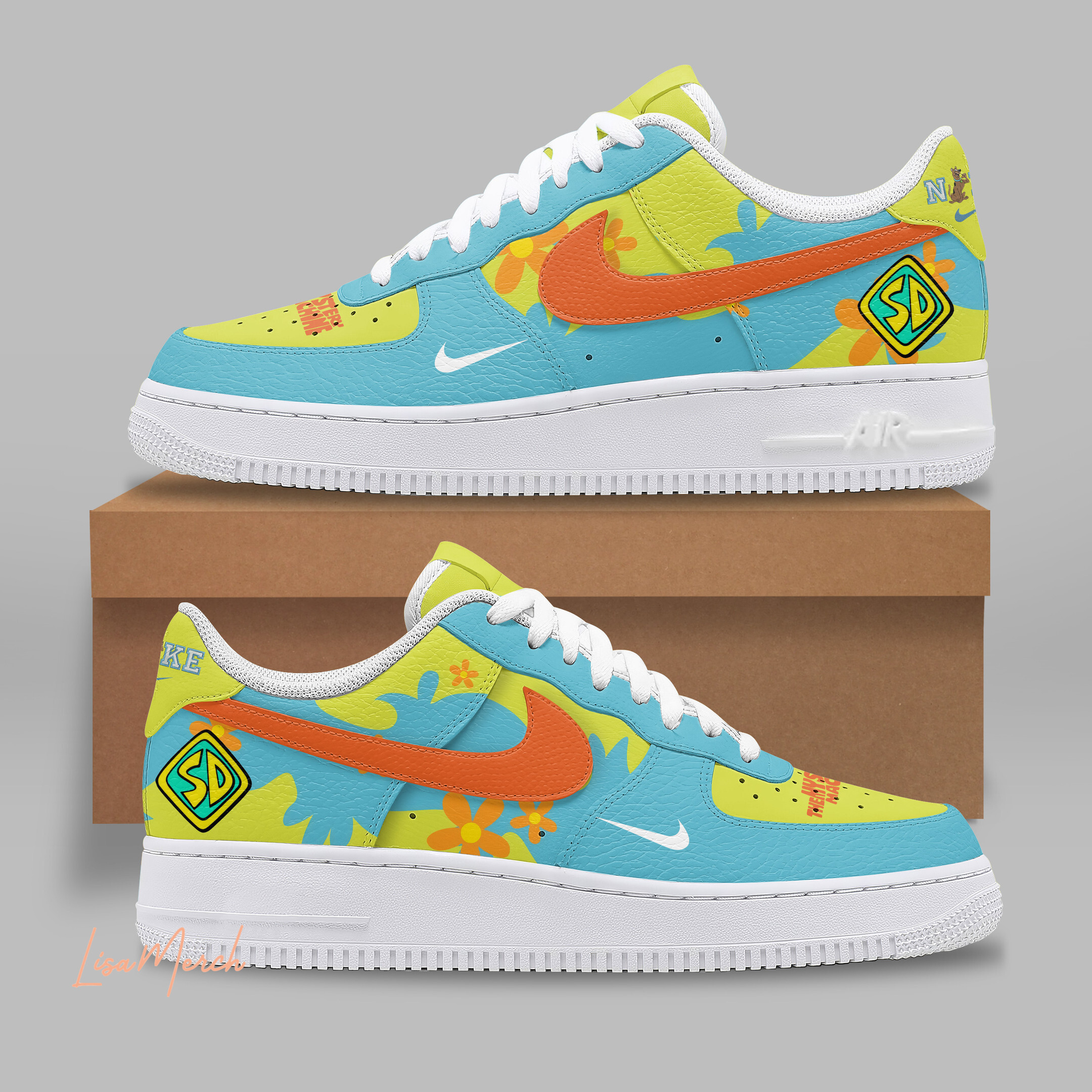 Scorpion Get Over Here Air Low-Top Sneakers Shoes Comfortable For Men And Women Printed Full Size - Image 2