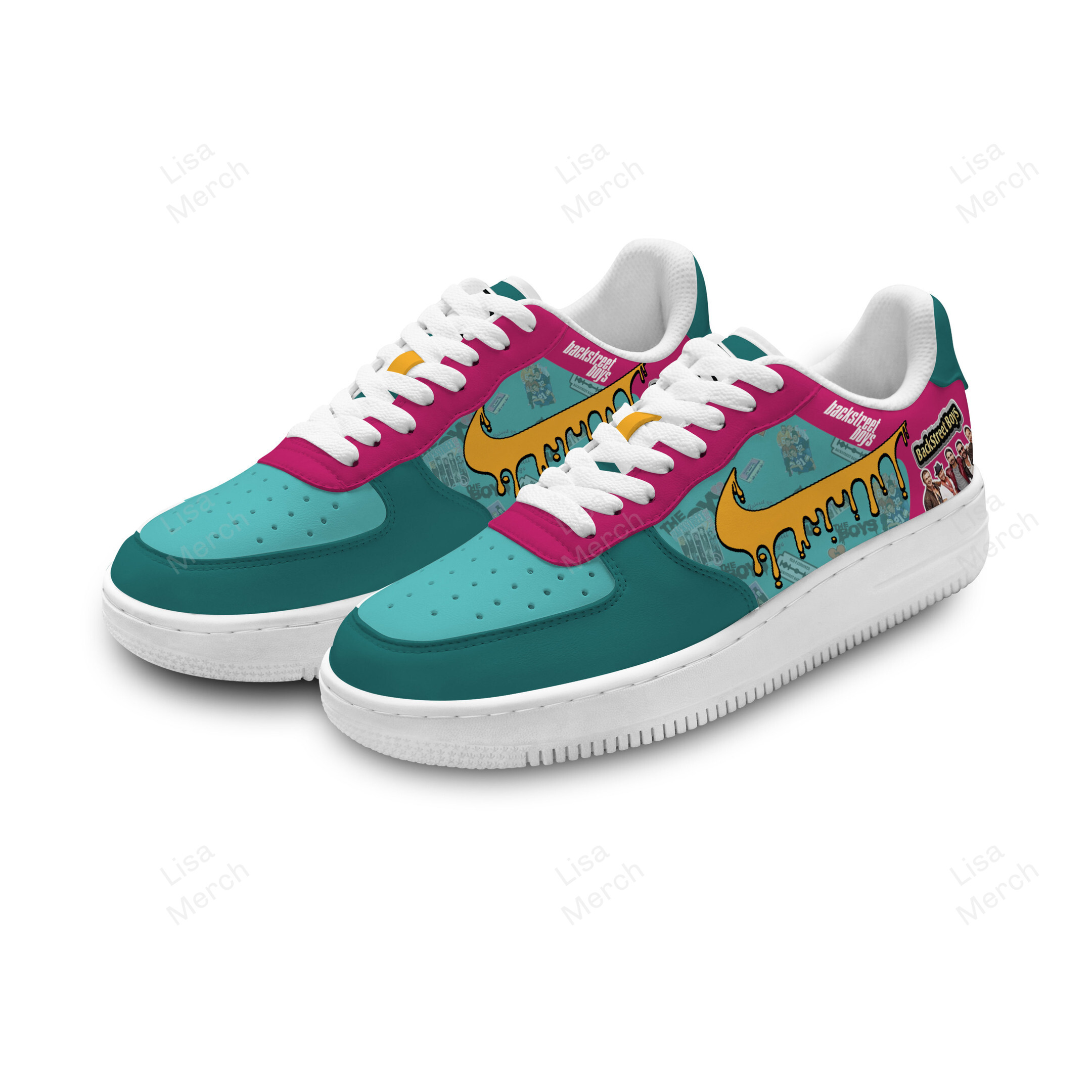 Backstreet Boys Air Low-Top Sneakers Shoes Comfortable For Men And Women Printed Full Size - Image 2