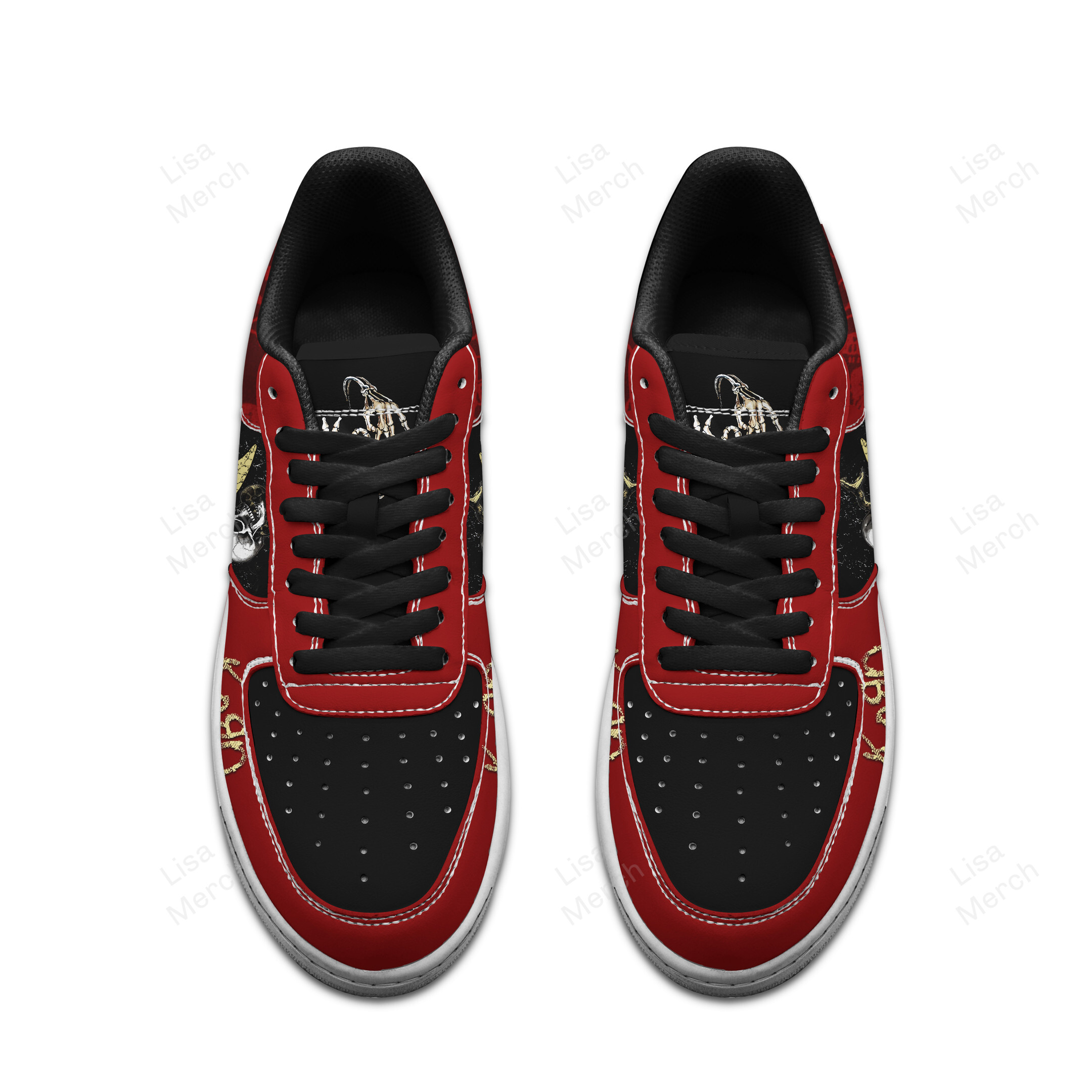 Korn Air Low-Top Sneakers Shoes Comfortable For Men And Women Printed Full Size - Image 2
