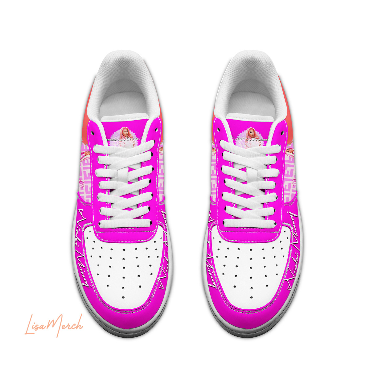 Nicki Minaj Air Low-Top Sneakers Shoes Comfortable For Men And Women Printed Full Size - Image 2
