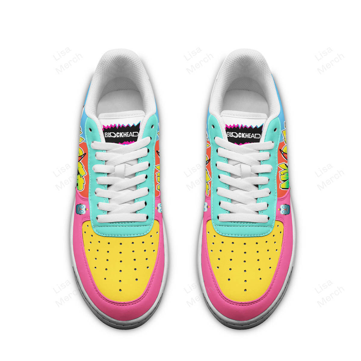 New Kids on the Block Air Low-Top Sneakers Shoes Comfortable For Men And Women Printed Full Size - Image 2