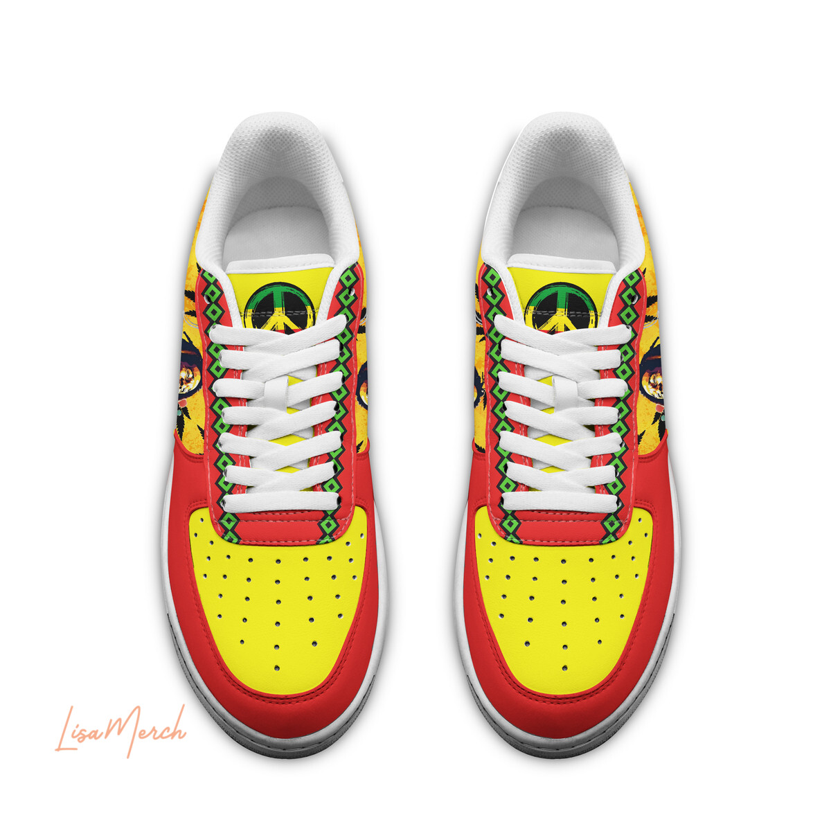 Bob Marley Air Low-Top Sneakers Shoes Comfortable For Men And Women Printed Full Size - Image 2