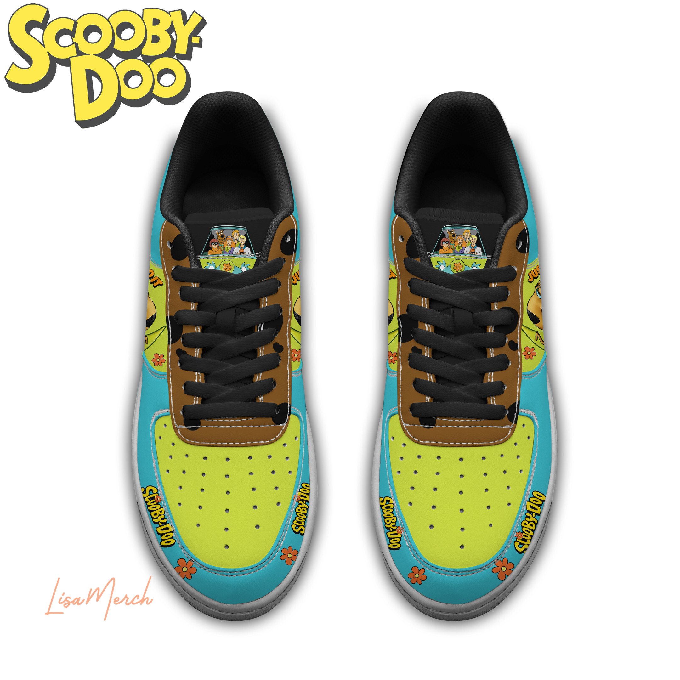 Scooby-Doo Air Low-Top Sneakers Shoes Comfortable For Men And Women Printed Full Size - Image 2