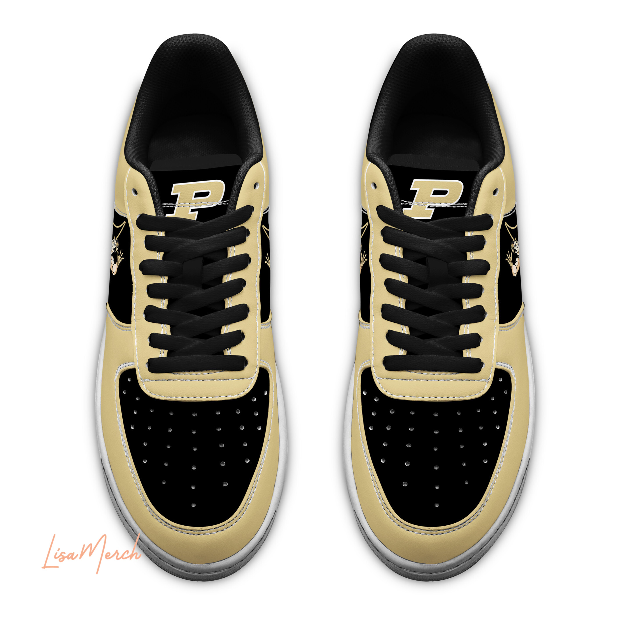 Purdue Boilermakers Air Low-Top Sneakers Shoes Comfortable For Men And Women Printed Full Size - Image 2