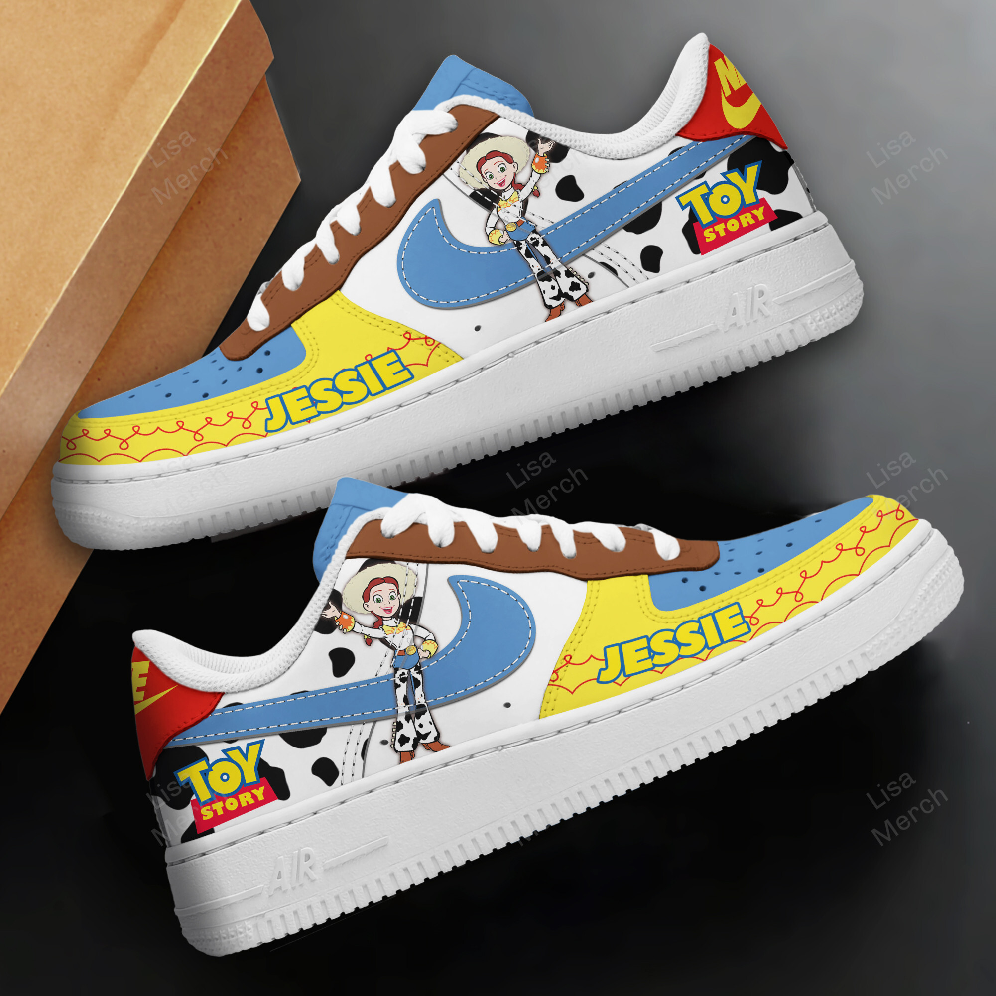 Toy Story Air Low-Top Sneakers Shoes Comfortable For Men And Women Printed Full Size - Image 2