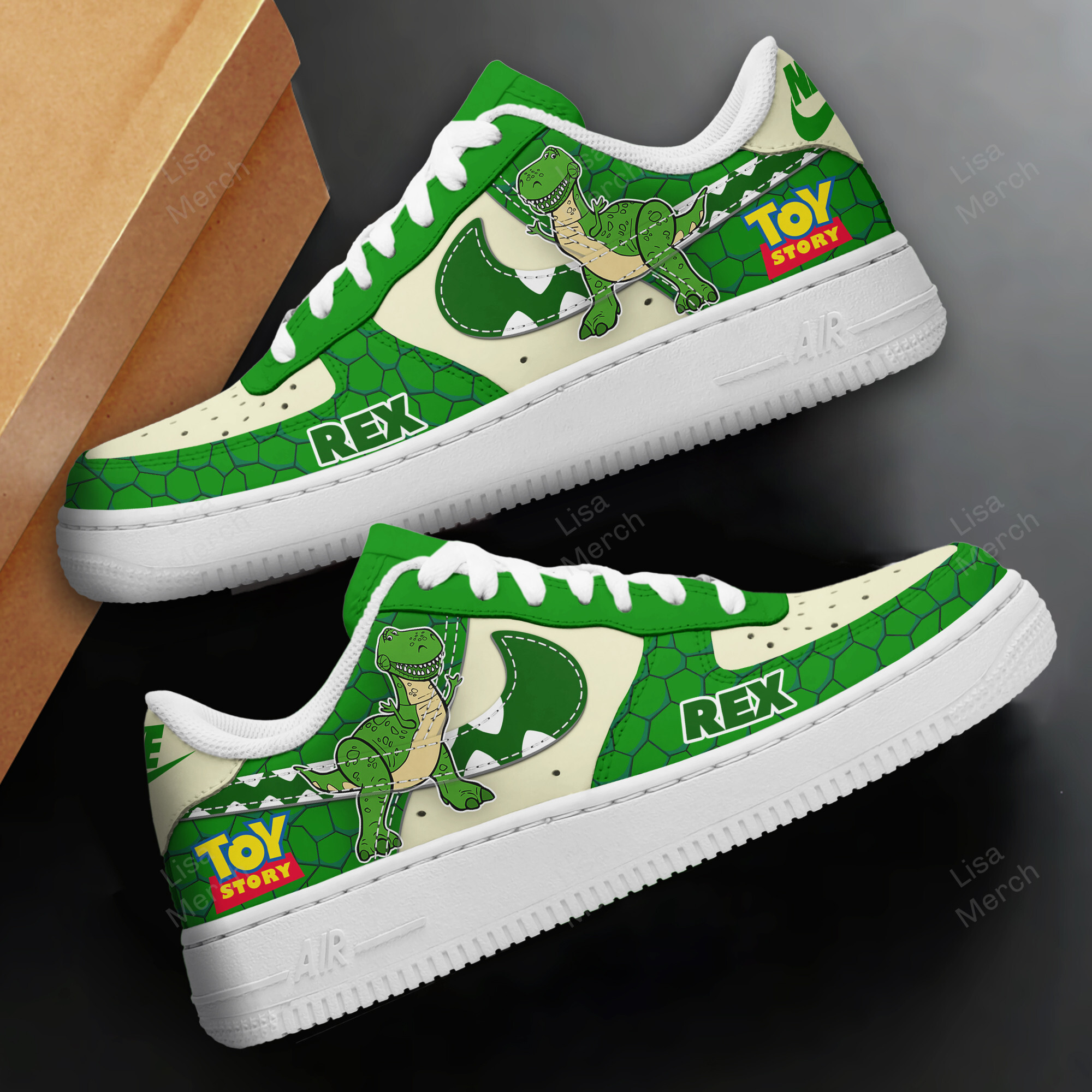 Toy Story Air Low-Top Sneakers Shoes Comfortable For Men And Women Printed Full Size - Image 2