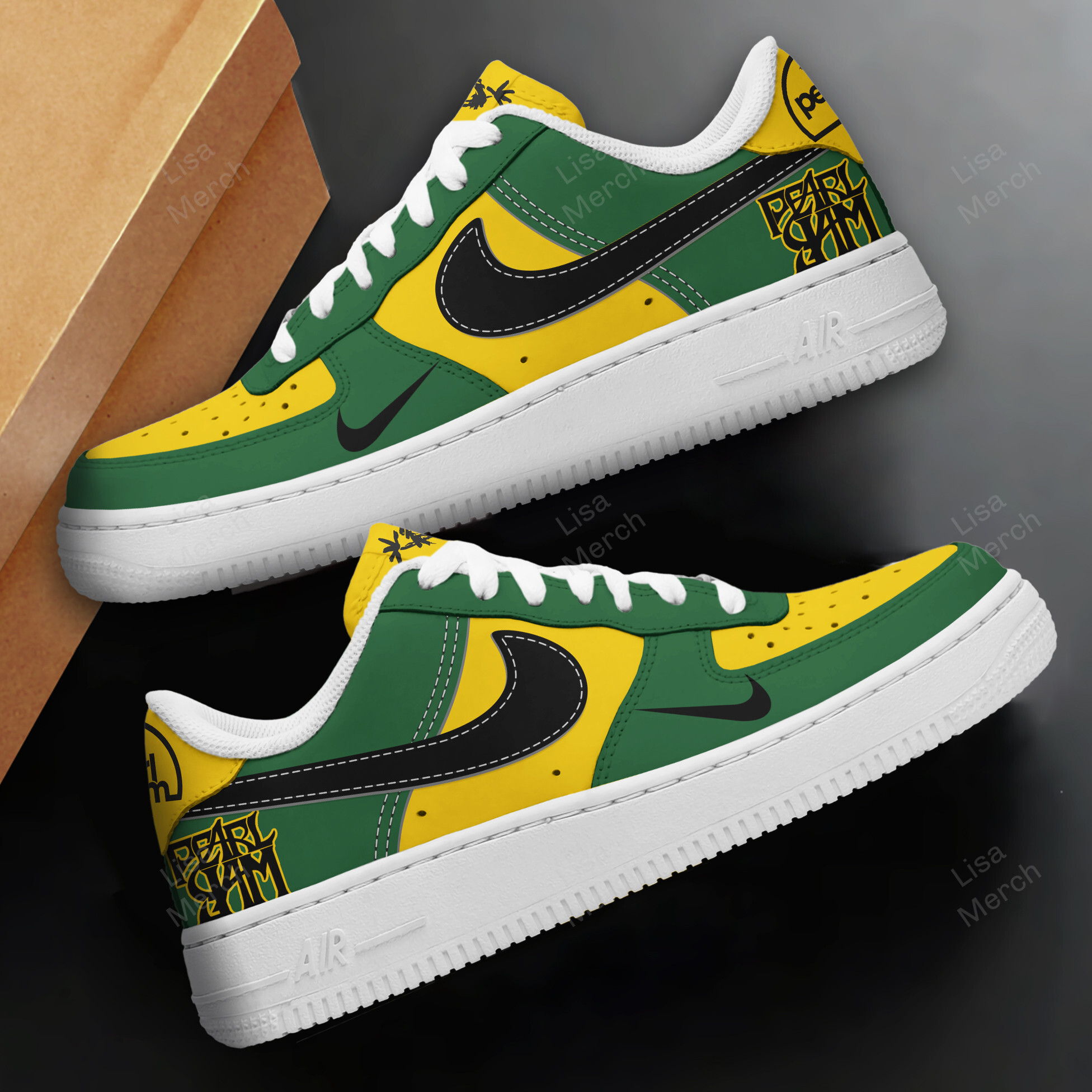 Pearl Jam Air Low-Top Sneakers Shoes Comfortable For Men And Women Printed Full Size - Image 2