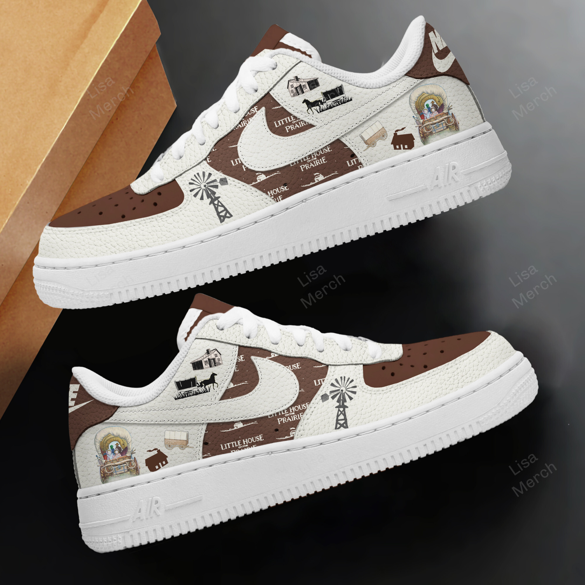 Little House on the Prairie Air Low-Top Sneakers Shoes Comfortable For Men And Women Printed Full Size - Image 2