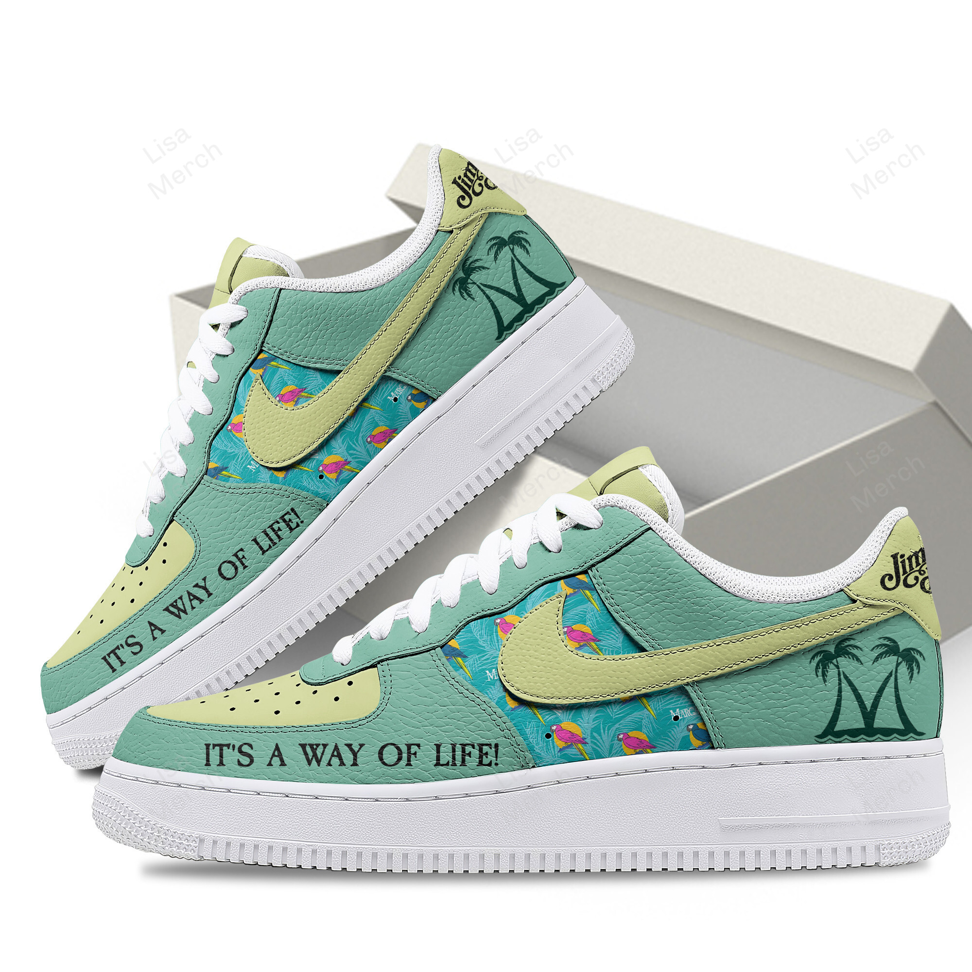 Jimmy Buffett Air Low-Top Sneakers Shoes Comfortable For Men And Women Printed Full Size - Image 2