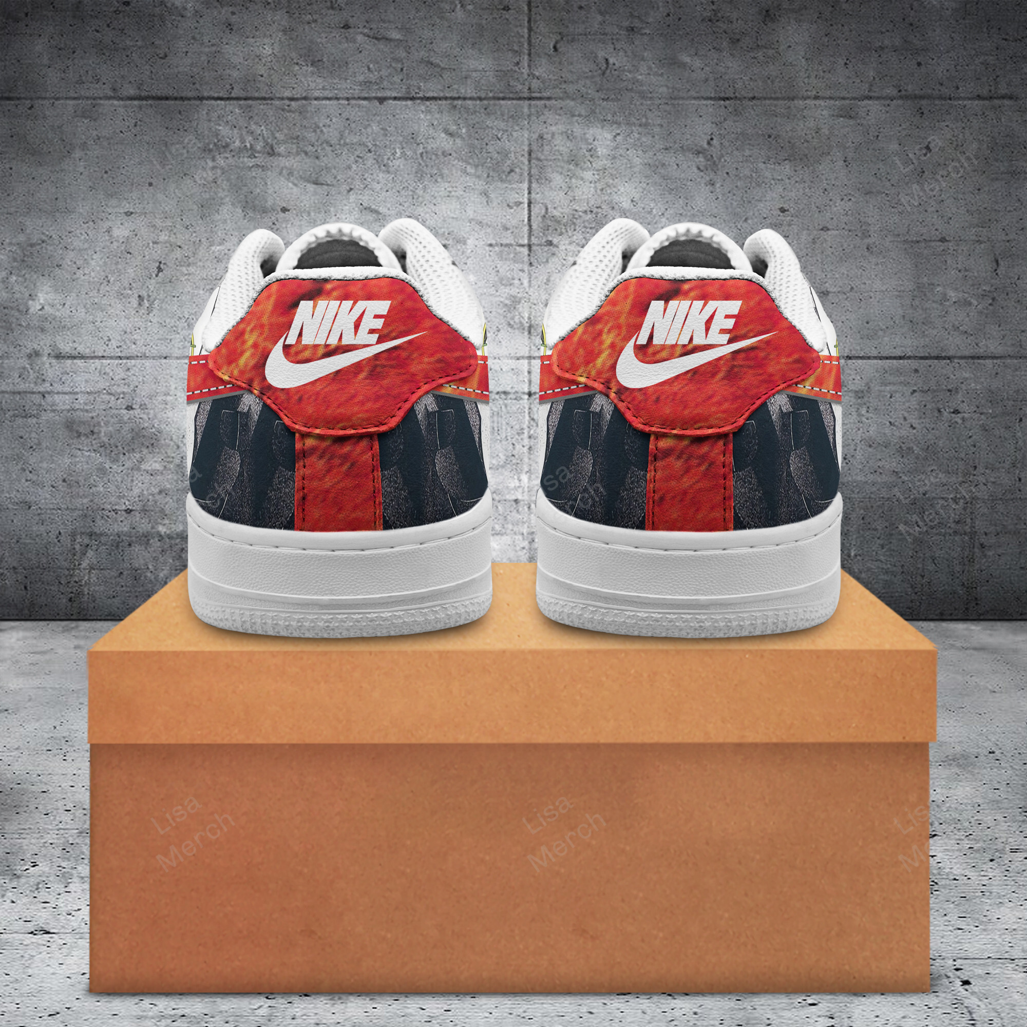 Winger Air Low-Top Sneakers Shoes Comfortable For Men And Women Printed Full Size - Image 3