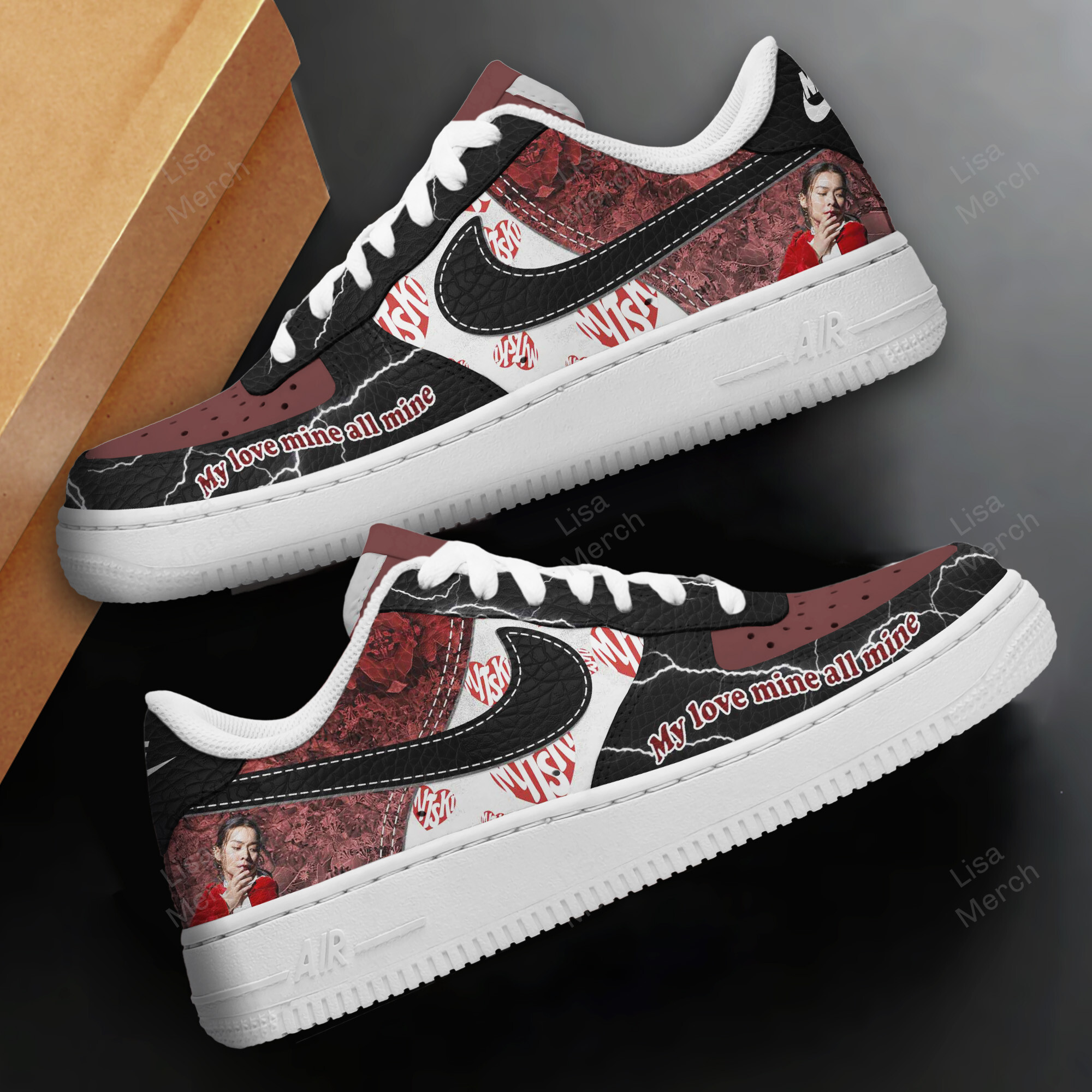 Mitski Air Low-Top Sneakers Shoes Comfortable For Men And Women Printed Full Size - Image 2