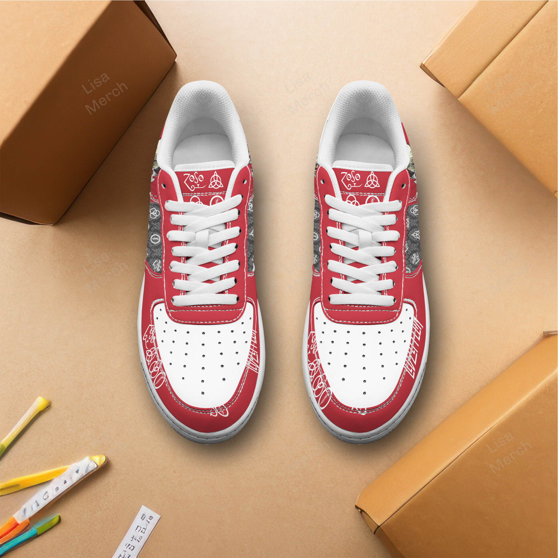 Ed Sheeran Air Low-Top Sneakers Shoes Comfortable For Men And Women Printed Full Size - Image 3