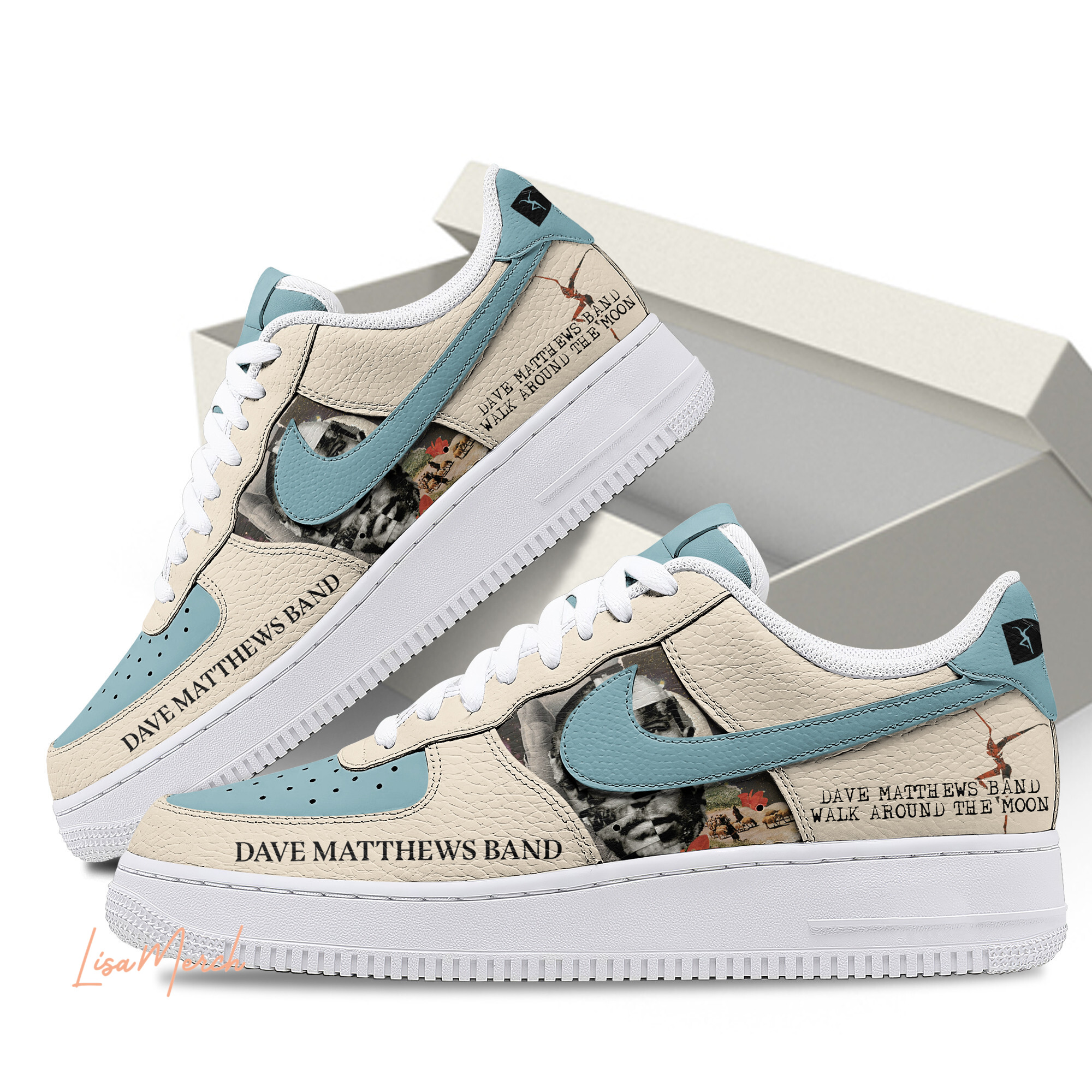 Dave Matthews Band Air Low-Top Sneakers Shoes Comfortable For Men And Women Printed Full Size - Image 2