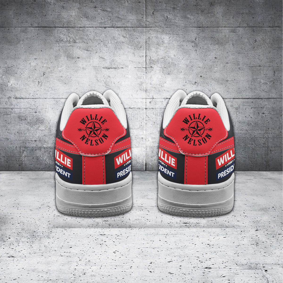 Willie Nelson Air Low-Top Sneakers Shoes Comfortable For Men And Women Printed Full Size - Image 3