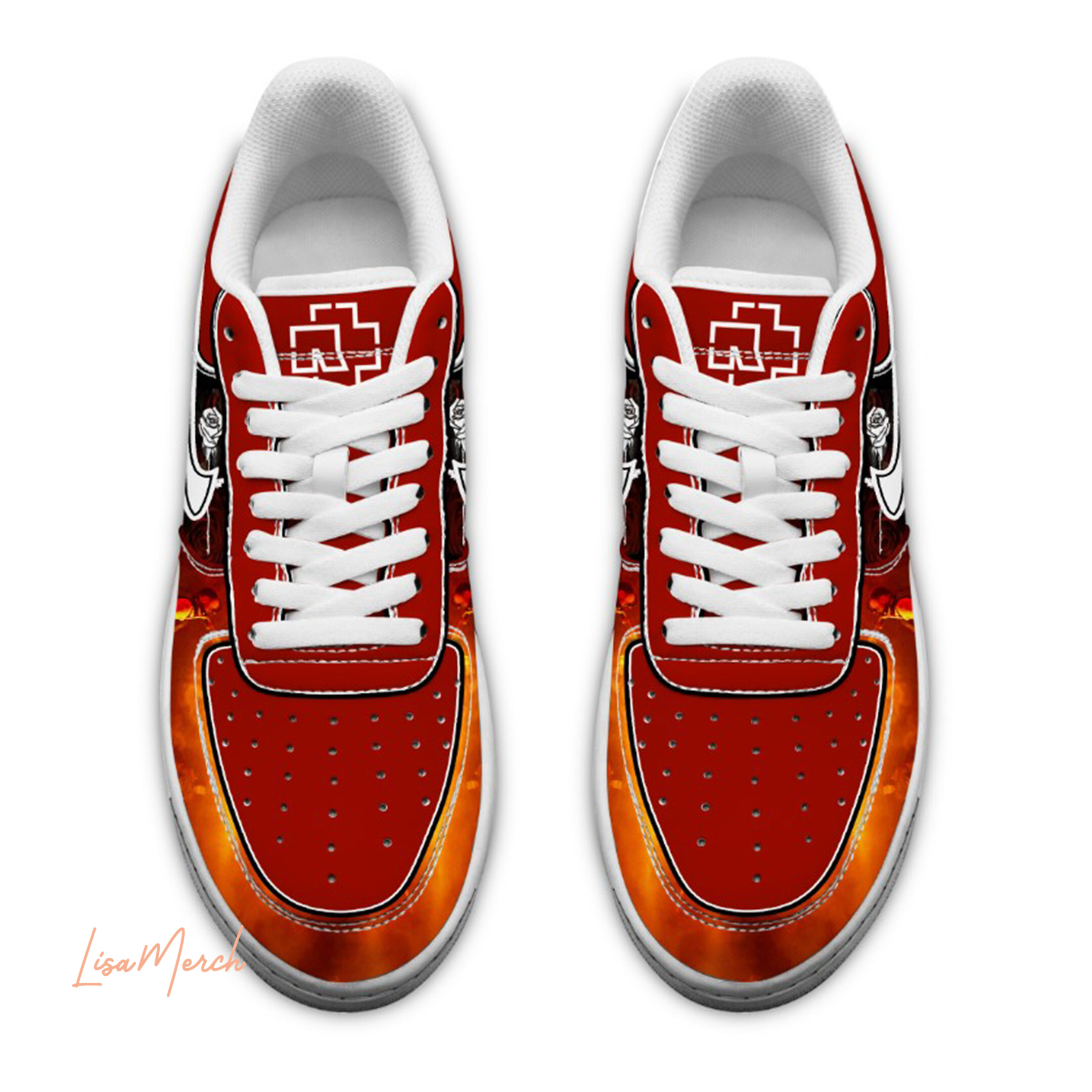 Rammstein Air Low-Top Sneakers Shoes Comfortable For Men And Women Printed Full Size - Image 3