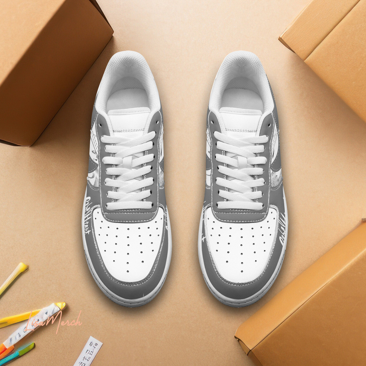 Madonna Air Low-Top Sneakers Shoes Comfortable For Men And Women Printed Full Size - Image 3