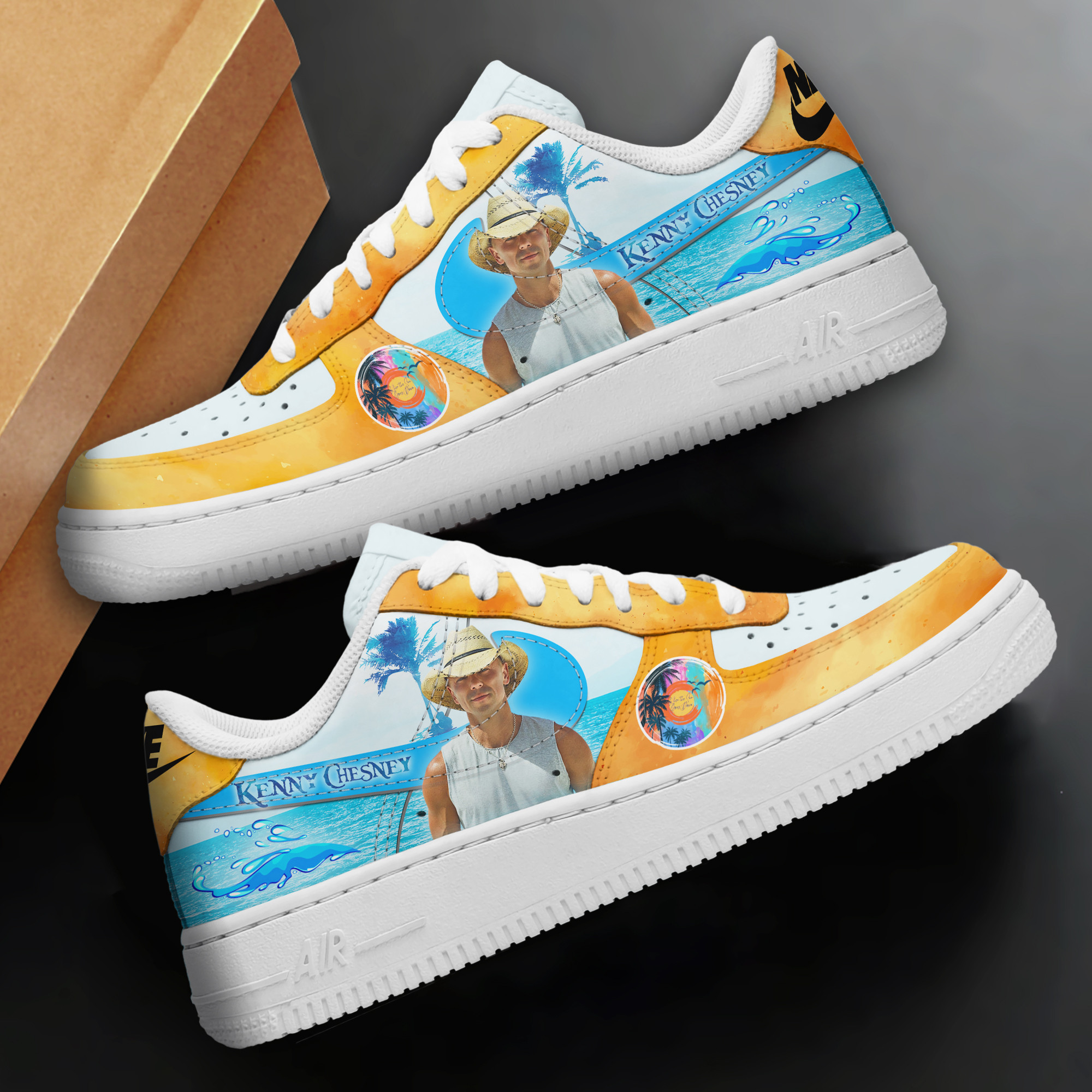 Kenny Chesney Air Low-Top Sneakers Shoes Comfortable For Men And Women Printed Full Size - Image 2