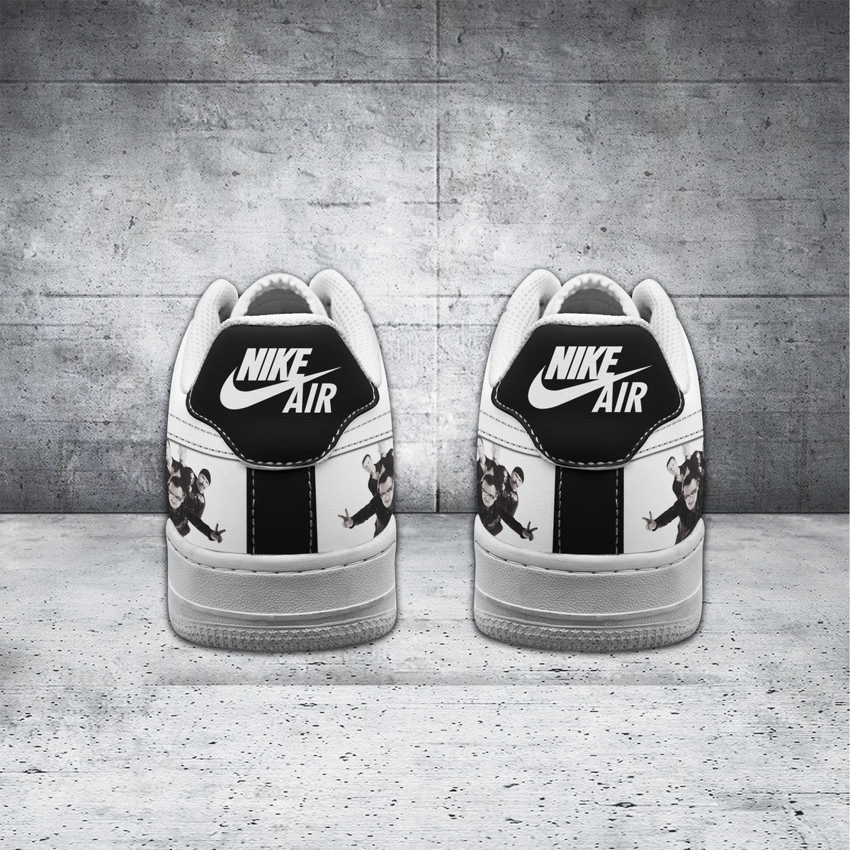 U2 Rock Band Air Low-Top Sneakers Shoes Comfortable For Men And Women Printed Full Size - Image 2