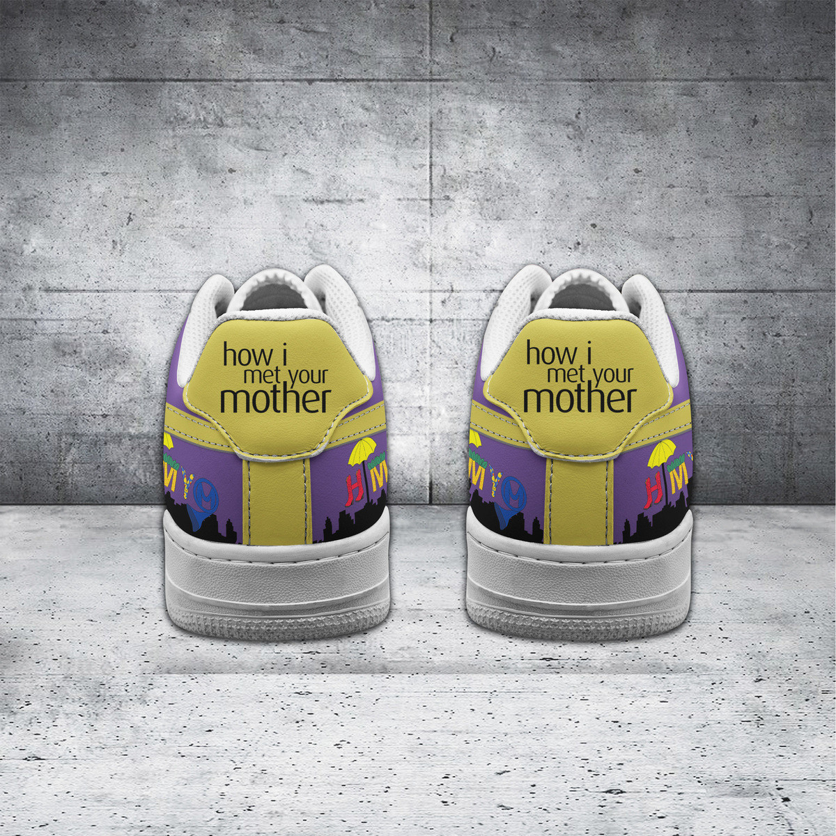 How I Met Your Mother Air Low-Top Sneakers Shoes Comfortable For Men And Women Printed Full Size - Image 3