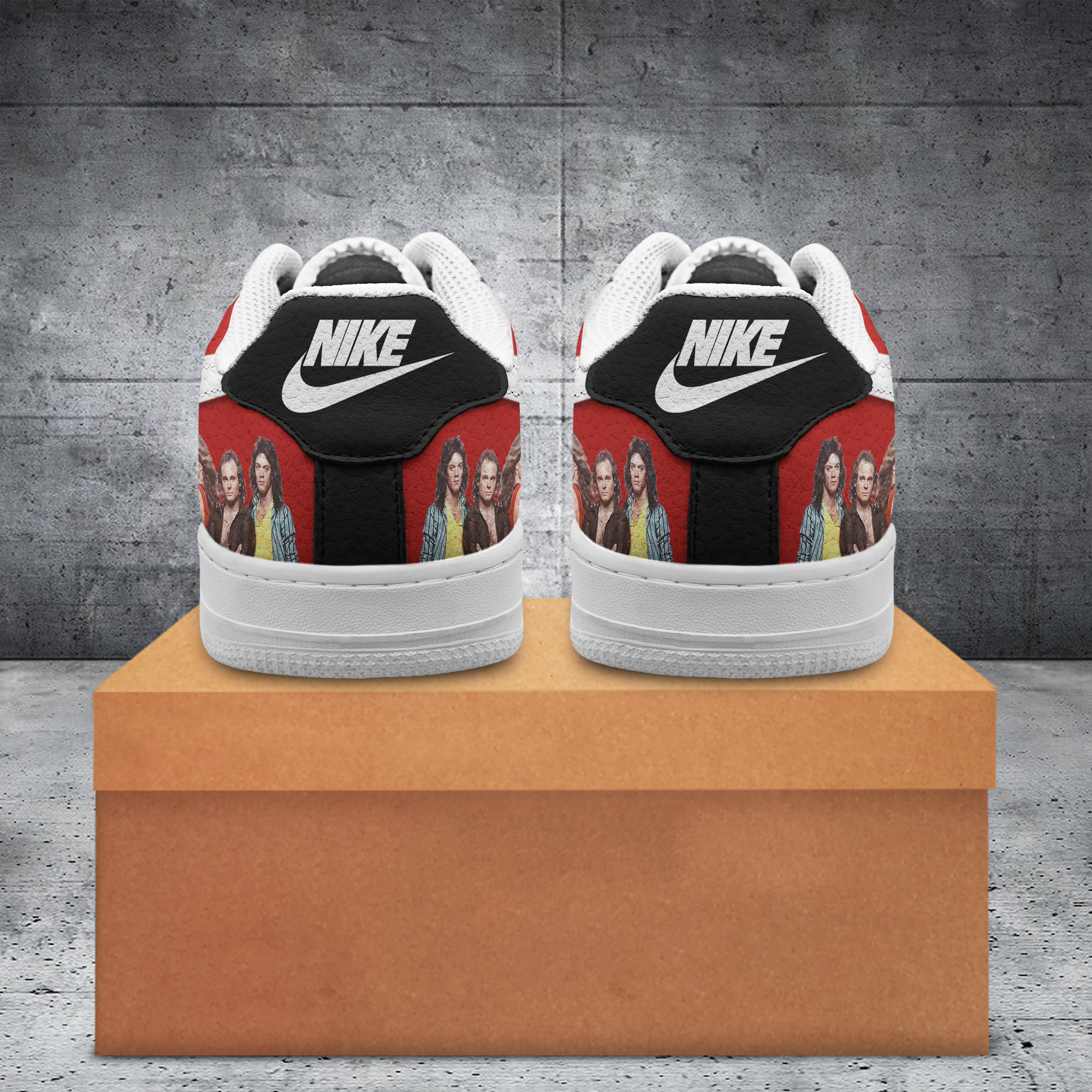Van Halen Air Low-Top Sneakers Shoes Comfortable For Men And Women Printed Full Size - Image 3
