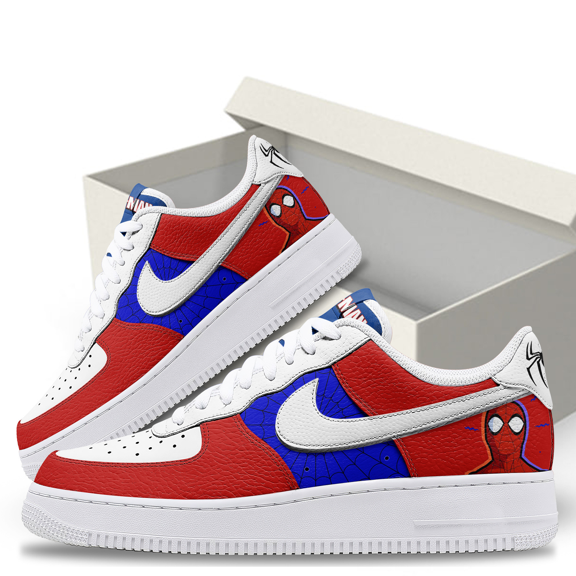 Spider Man Air Low-Top Sneakers Shoes Comfortable For Men And Women Printed Full Size - Image 3