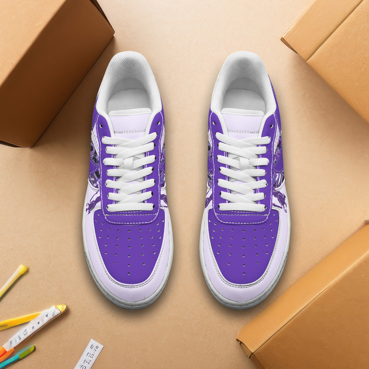 Prince Air Low-Top Sneakers Shoes Comfortable For Men And Women Printed Full Size - Image 2