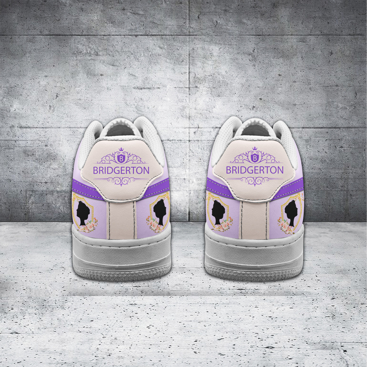 Bridgerton Air Low-Top Sneakers Shoes Comfortable For Men And Women Printed Full Size - Image 2