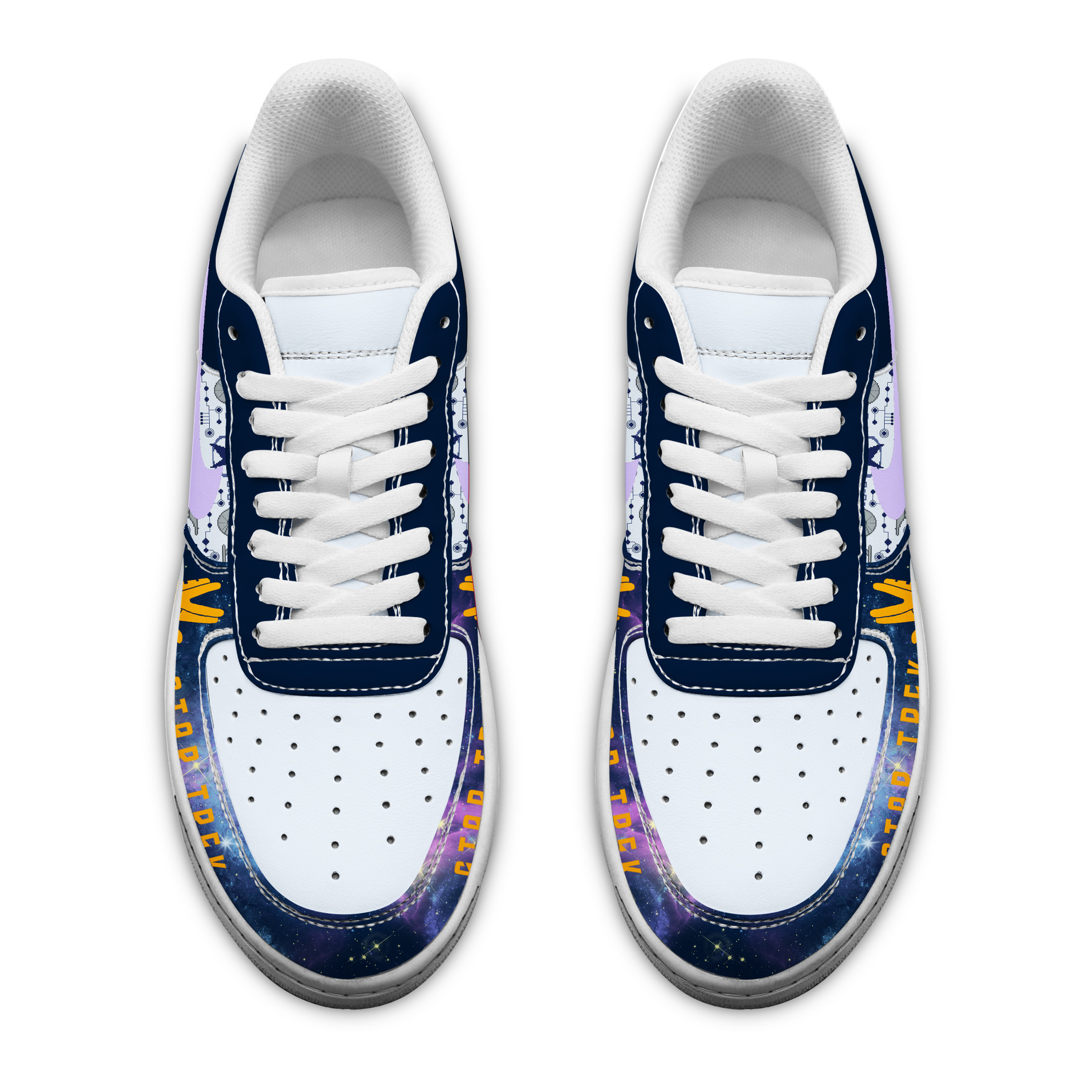 Star Trek Air Low-Top Sneakers Shoes Comfortable For Men And Women Printed Full Size - Image 3