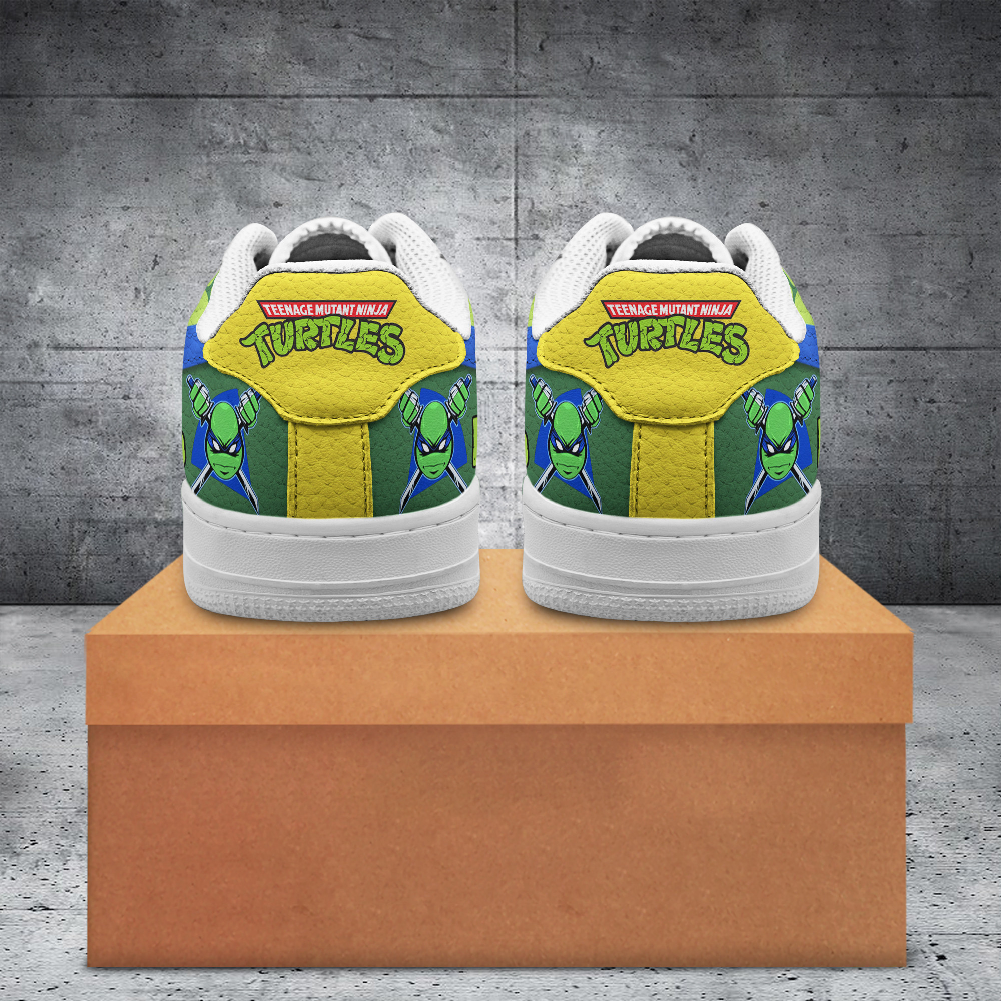 Teenage Mutant Ninja Turtles Air Low-Top Sneakers Shoes Comfortable For Men And Women Printed Full Size - Image 3