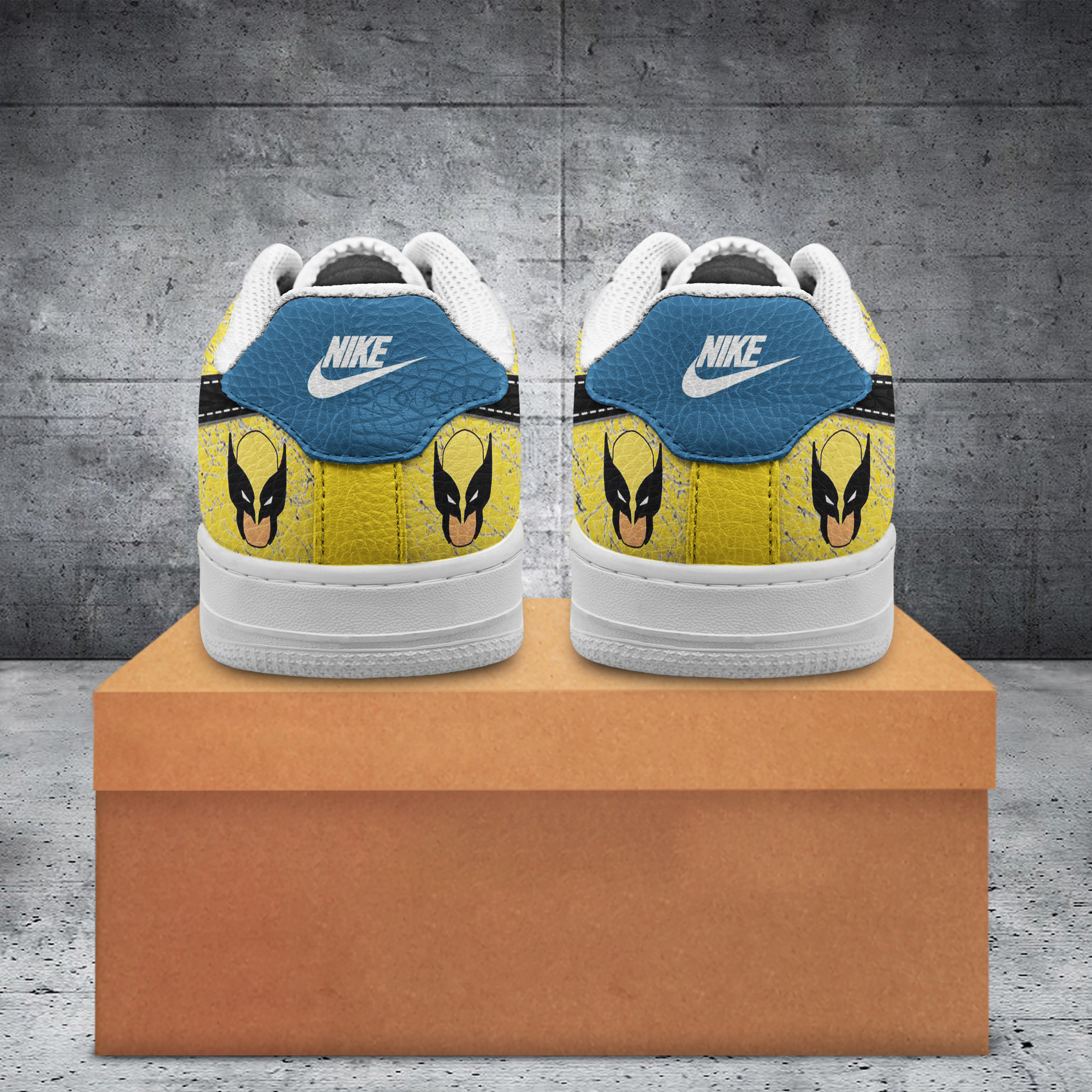 Wolverine Air Low-Top Sneakers Shoes Comfortable For Men And Women Printed Full Size - Image 3