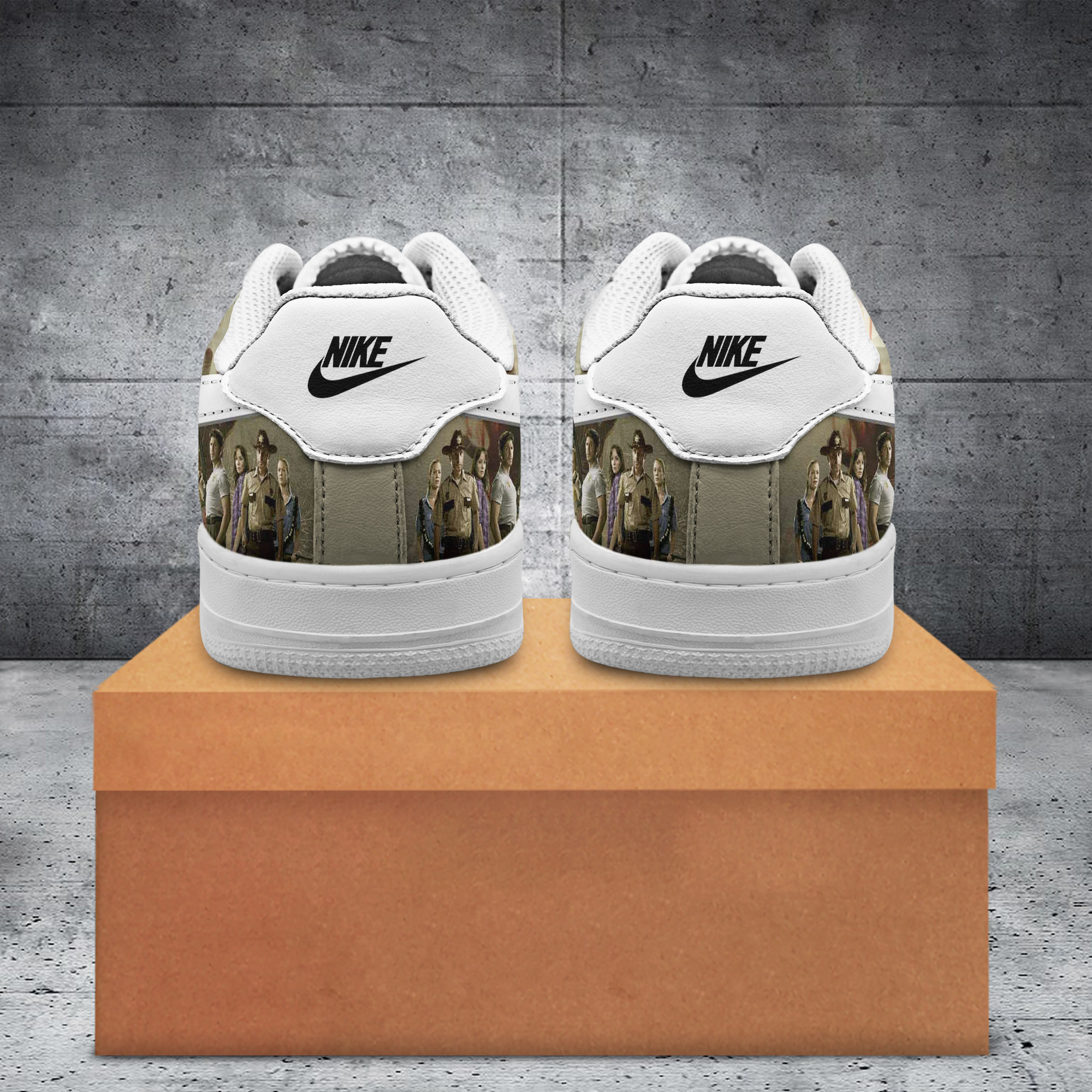 The Walking Dead Air Low-Top Sneakers Shoes Comfortable For Men And Women Printed Full Size - Image 3