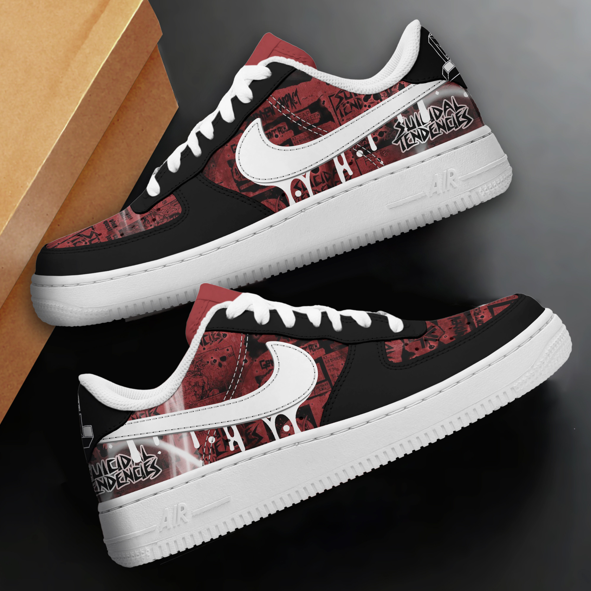 Suicidal Tendencies Air Low-Top Sneakers Shoes Comfortable For Men And Women Printed Full Size - Image 2