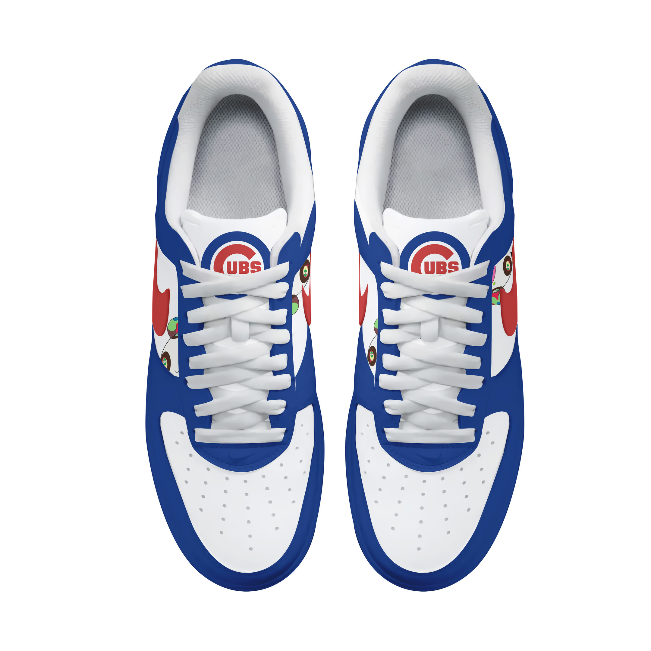 Chicago Cubs Air Low-Top Sneakers Shoes Comfortable For Men And Women Printed Full Size - Image 3